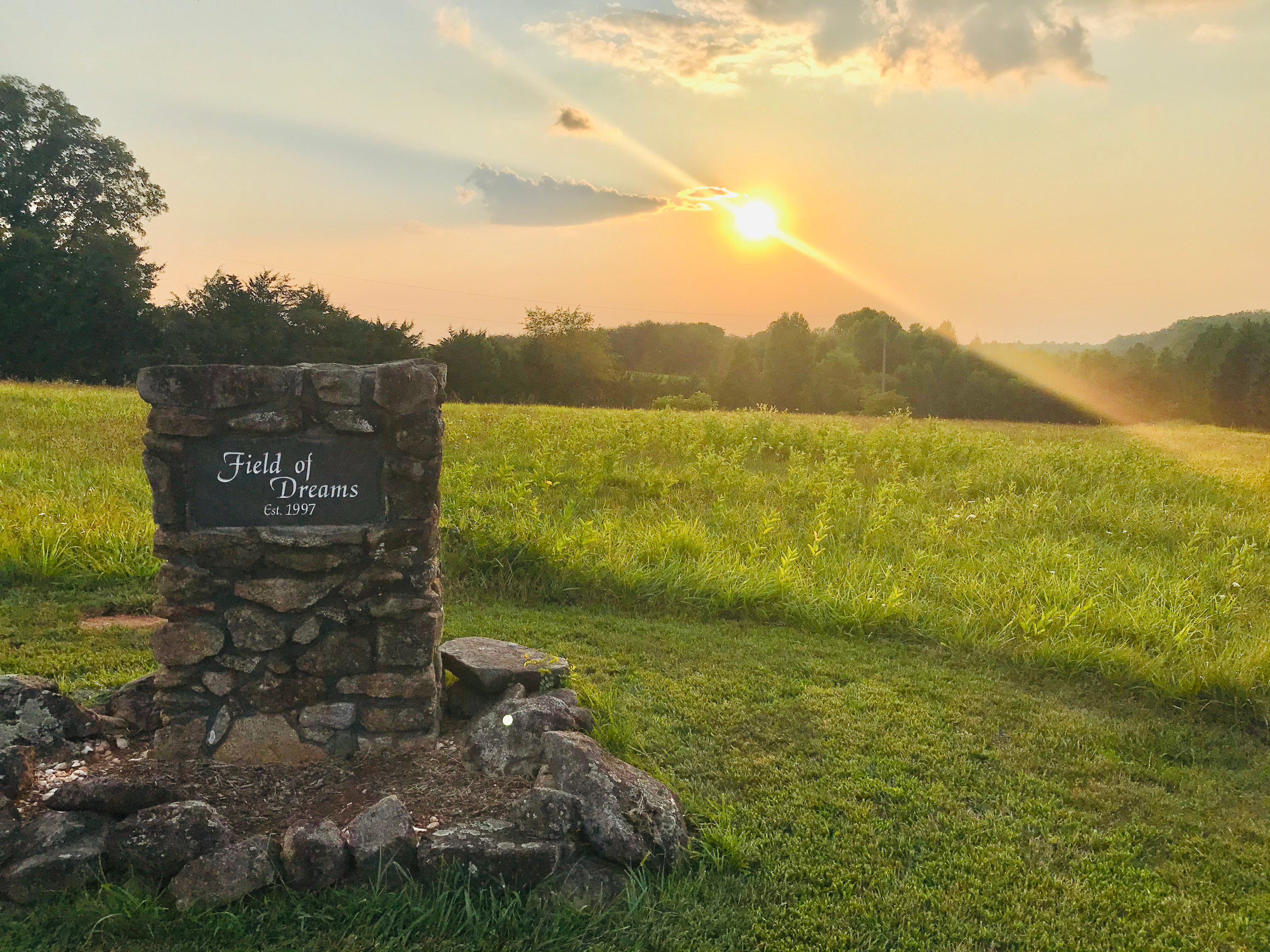 Entrance to our land