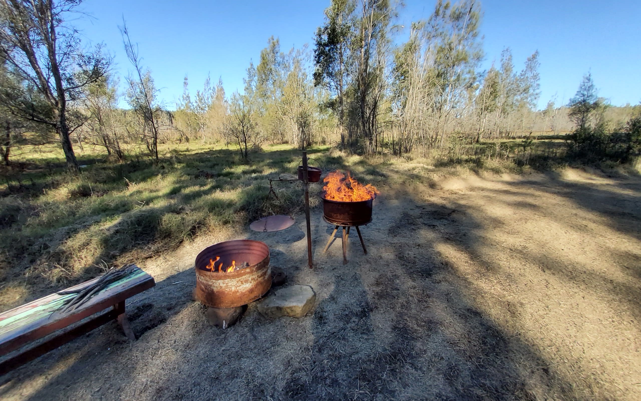 Time to make an Organic Aussie Damper - request a bundle and get all the ingredients plus some local organic jam and local honey DELISH