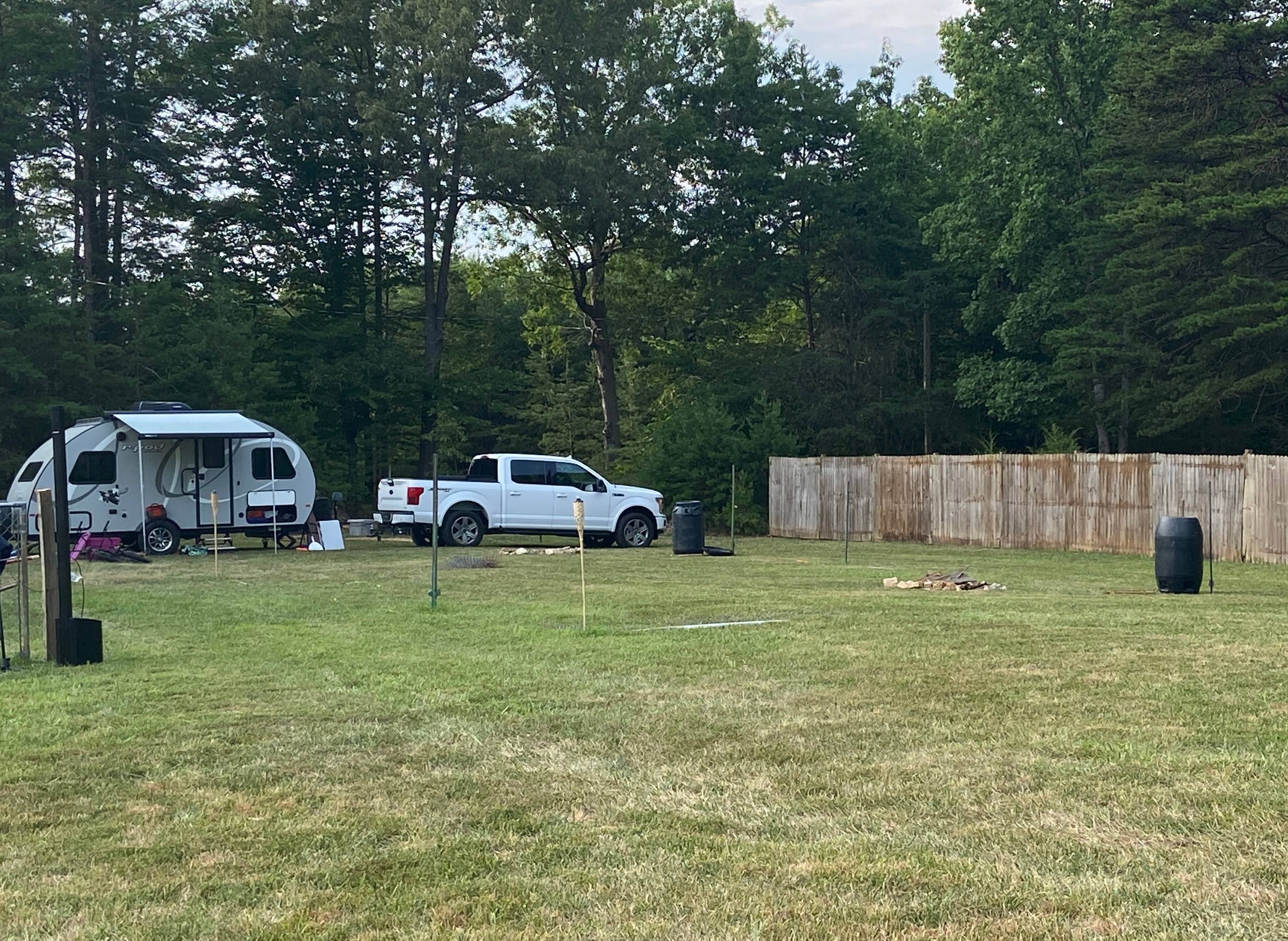 We were parked on Site 1 of 3.