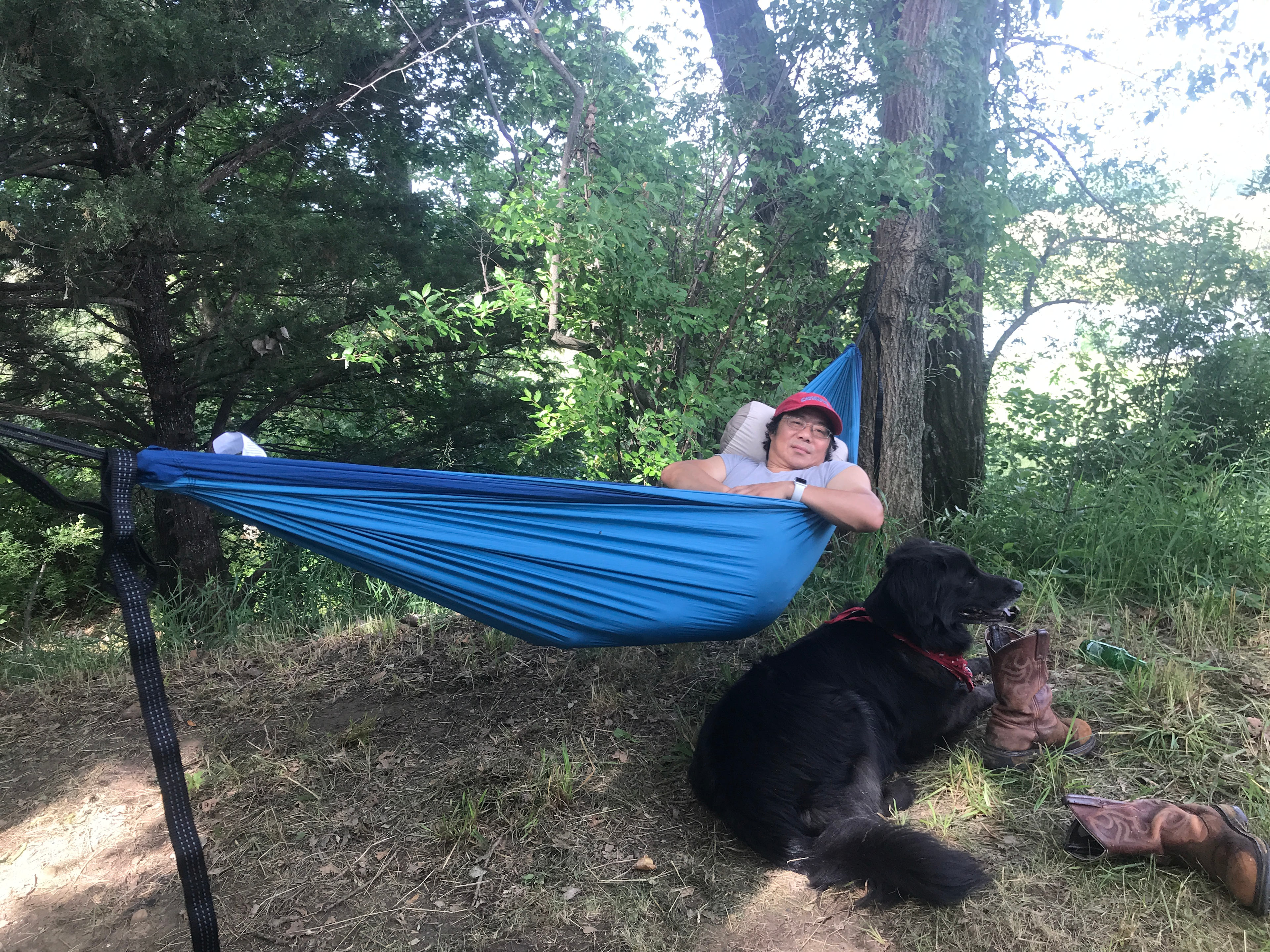 Nature Heaven by lake red rock