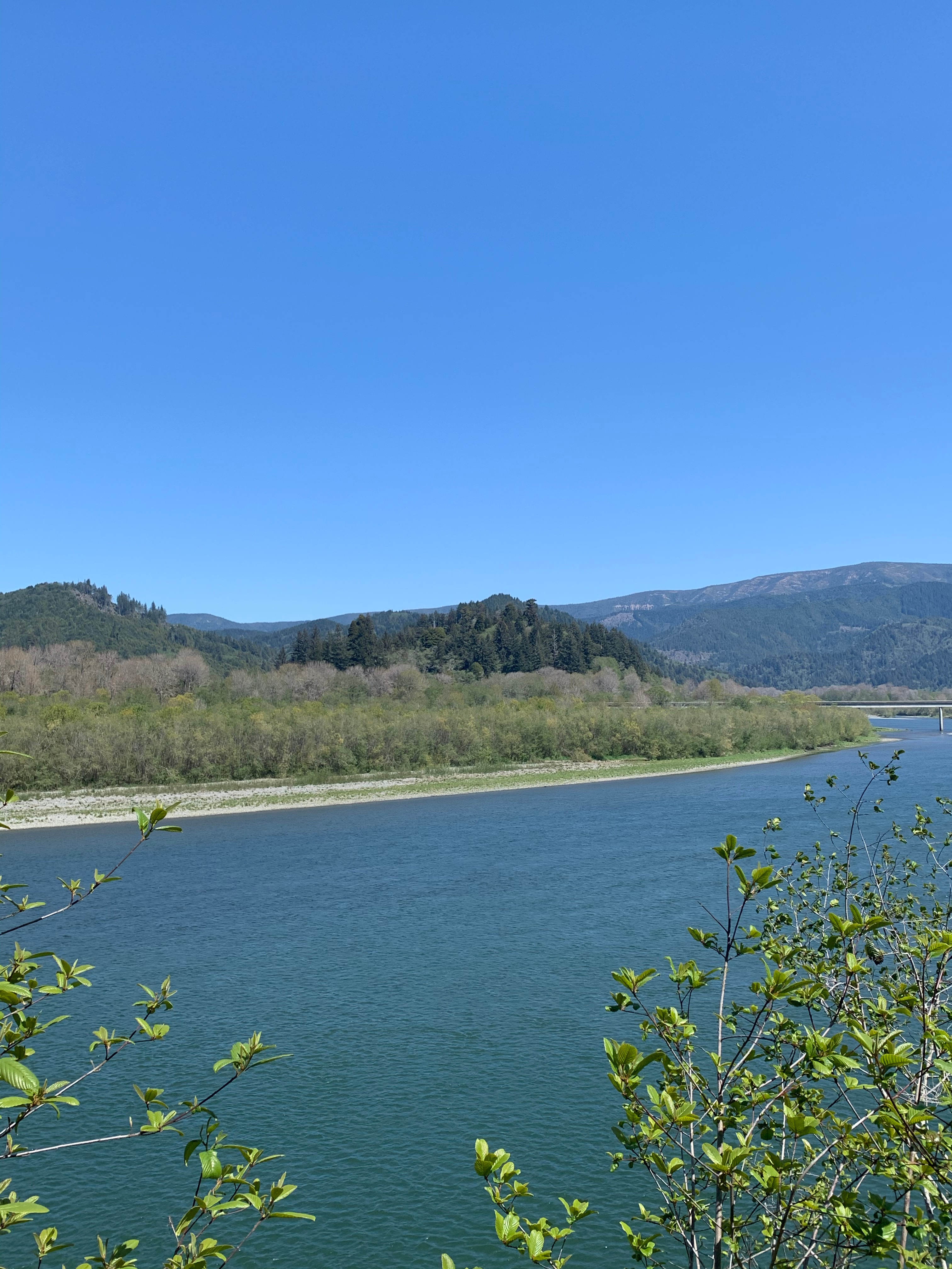 Klamath River Top of Levy