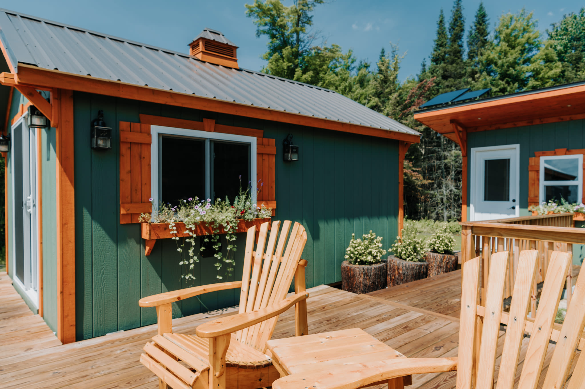 Cabin exterior