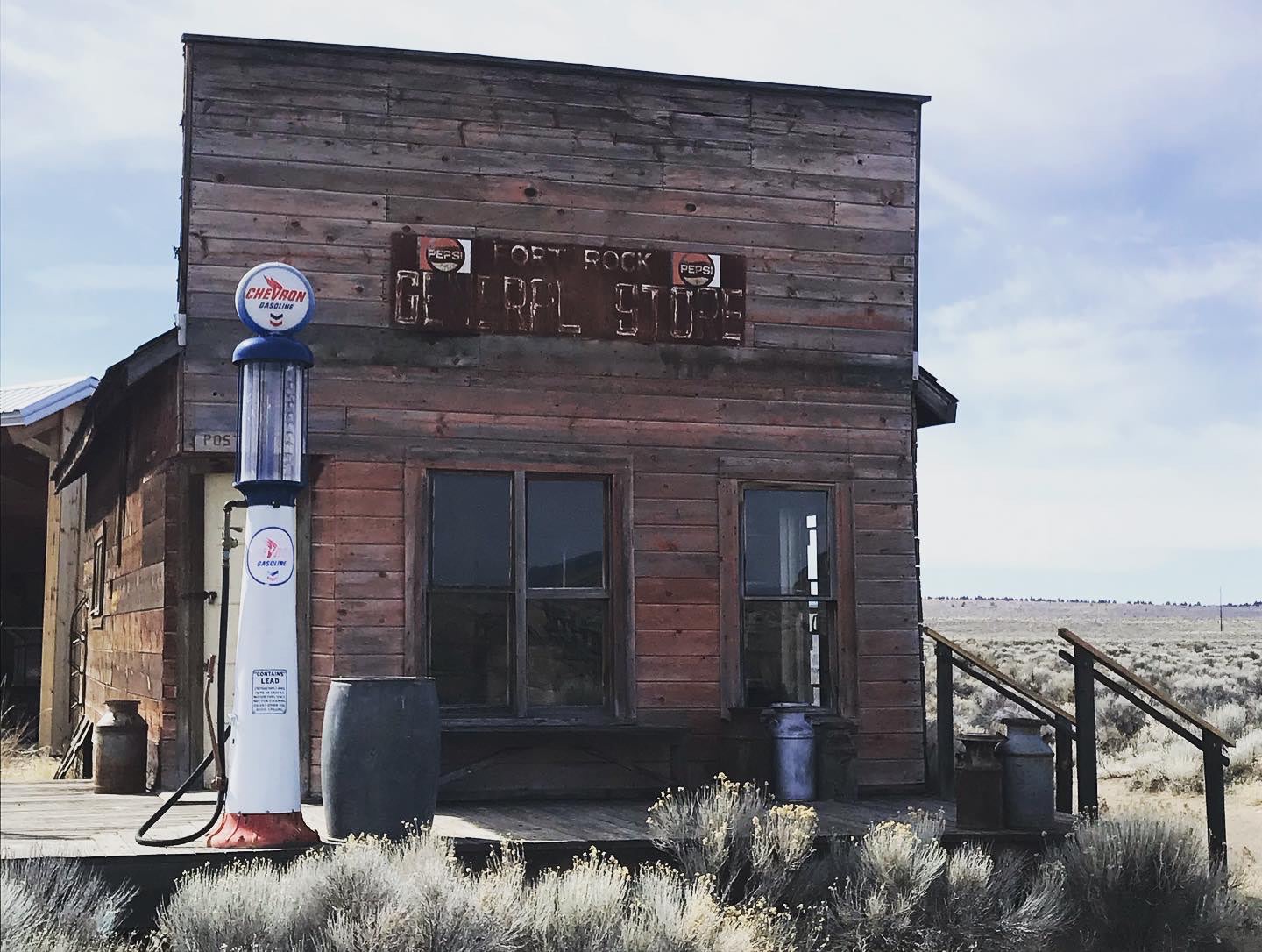 Historic town of Fort Rock