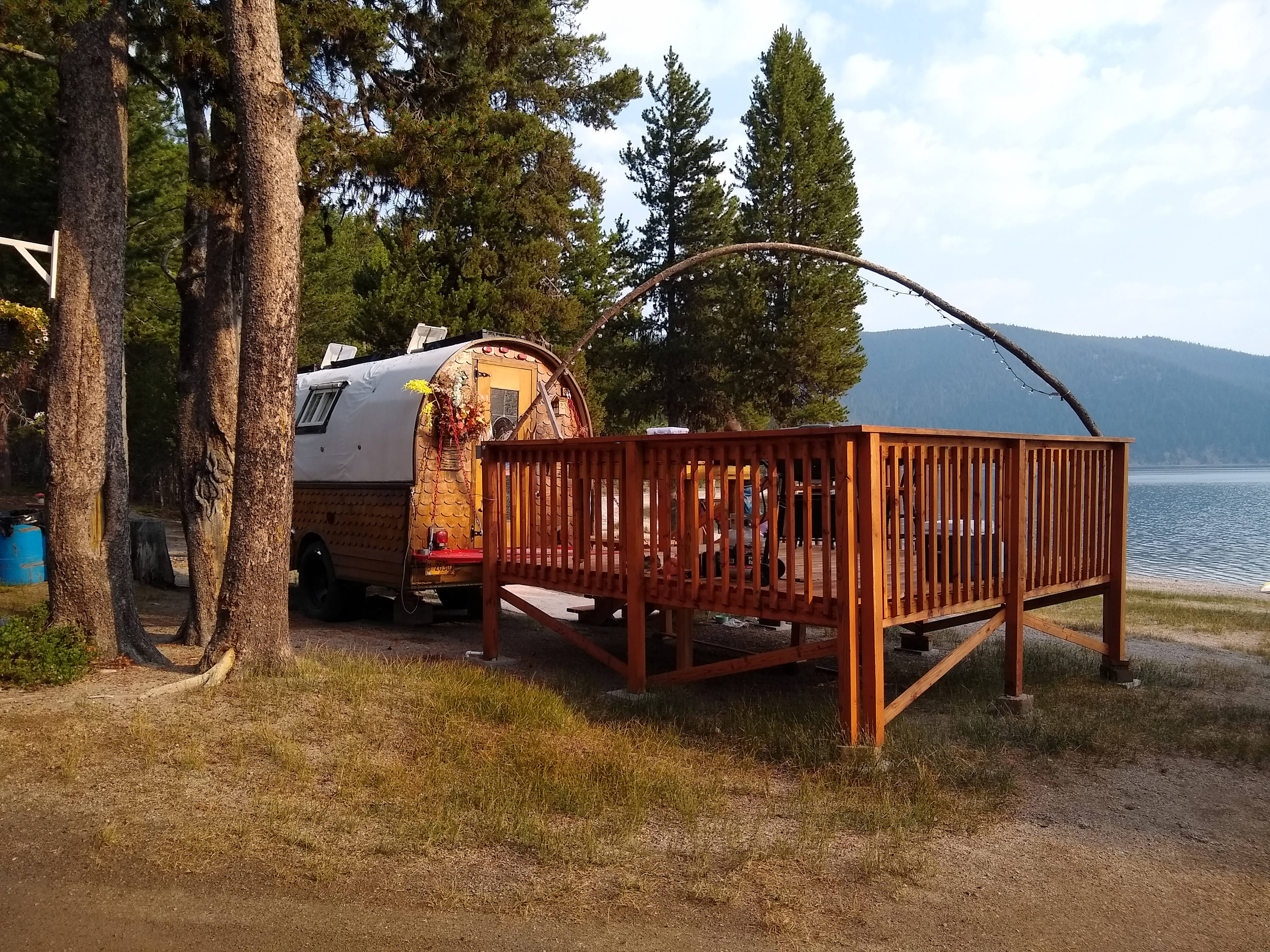 Cute hippy dippy camp