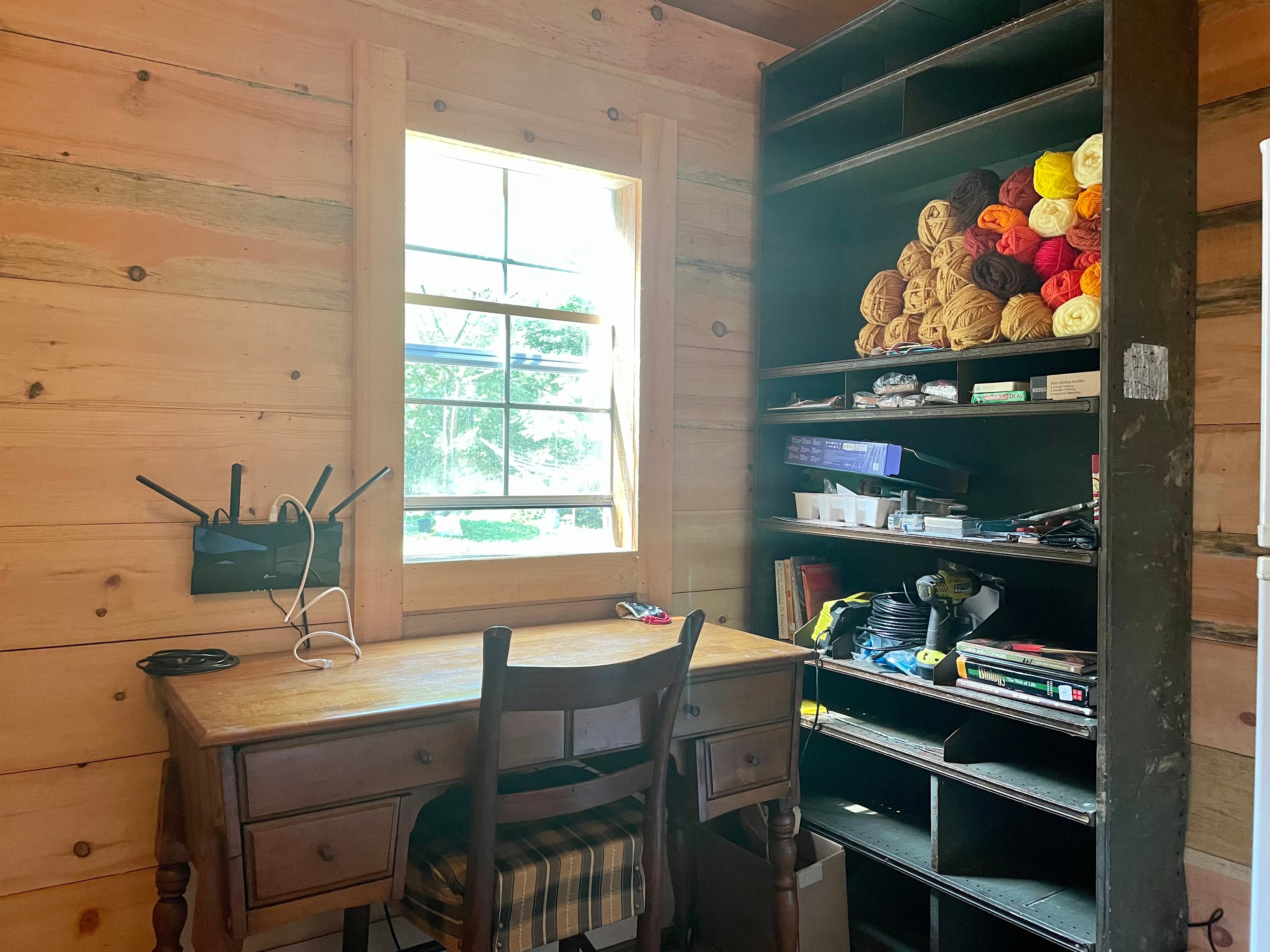 Business center next to games, books & yarn!  Available for all to use. 