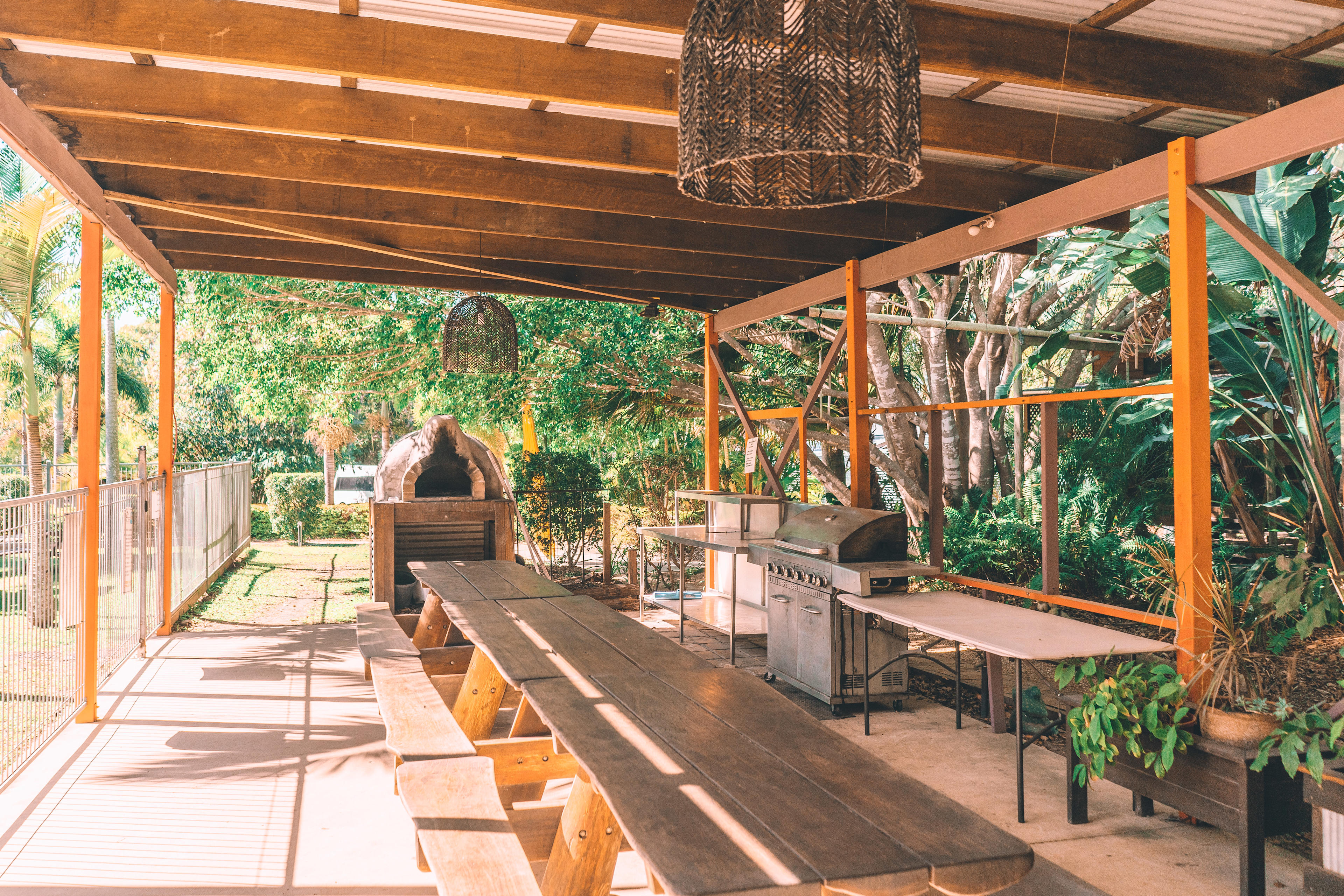 Bbq's & picnic benches