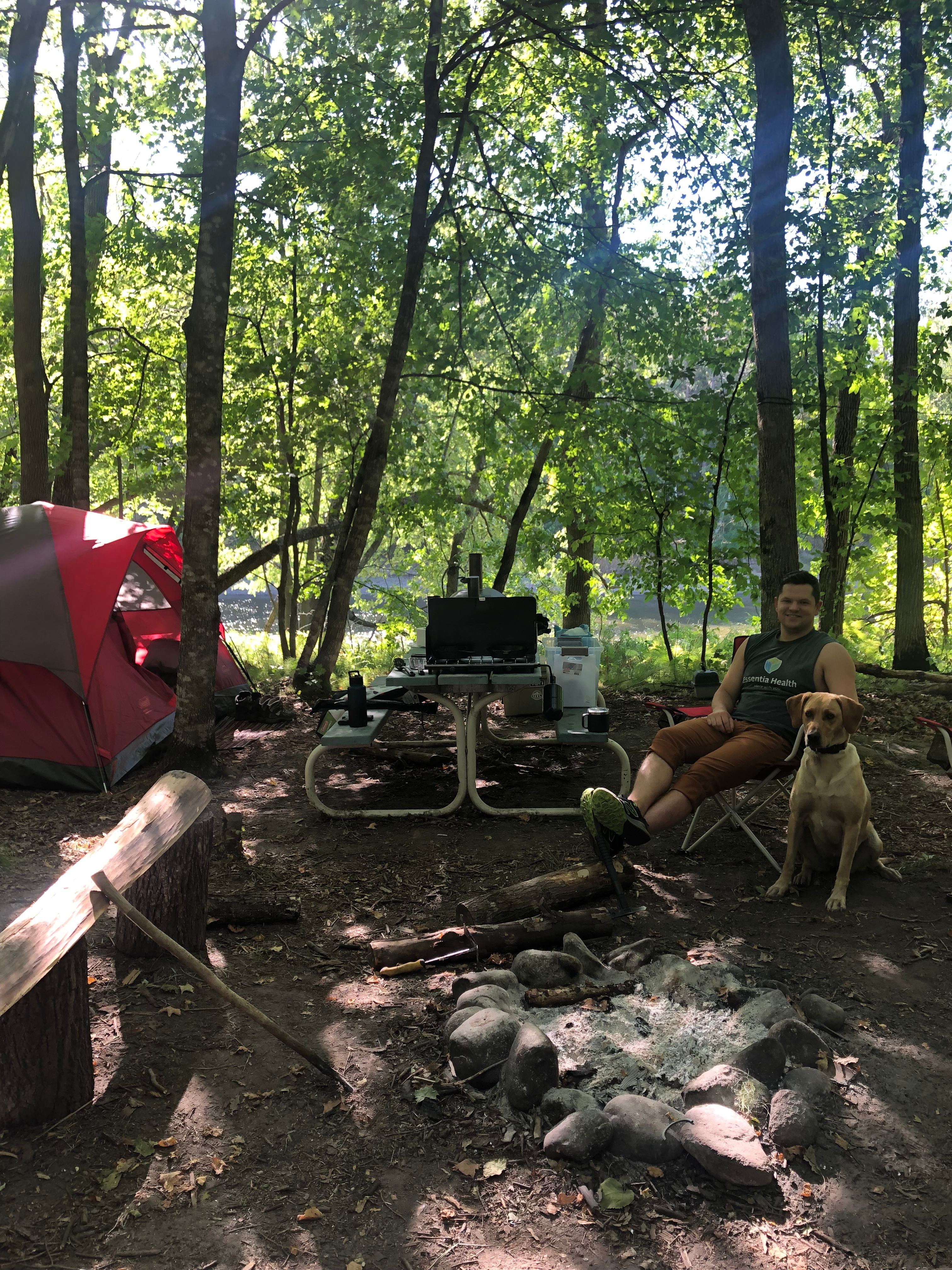 Campsite 2. Our dog loved it here!