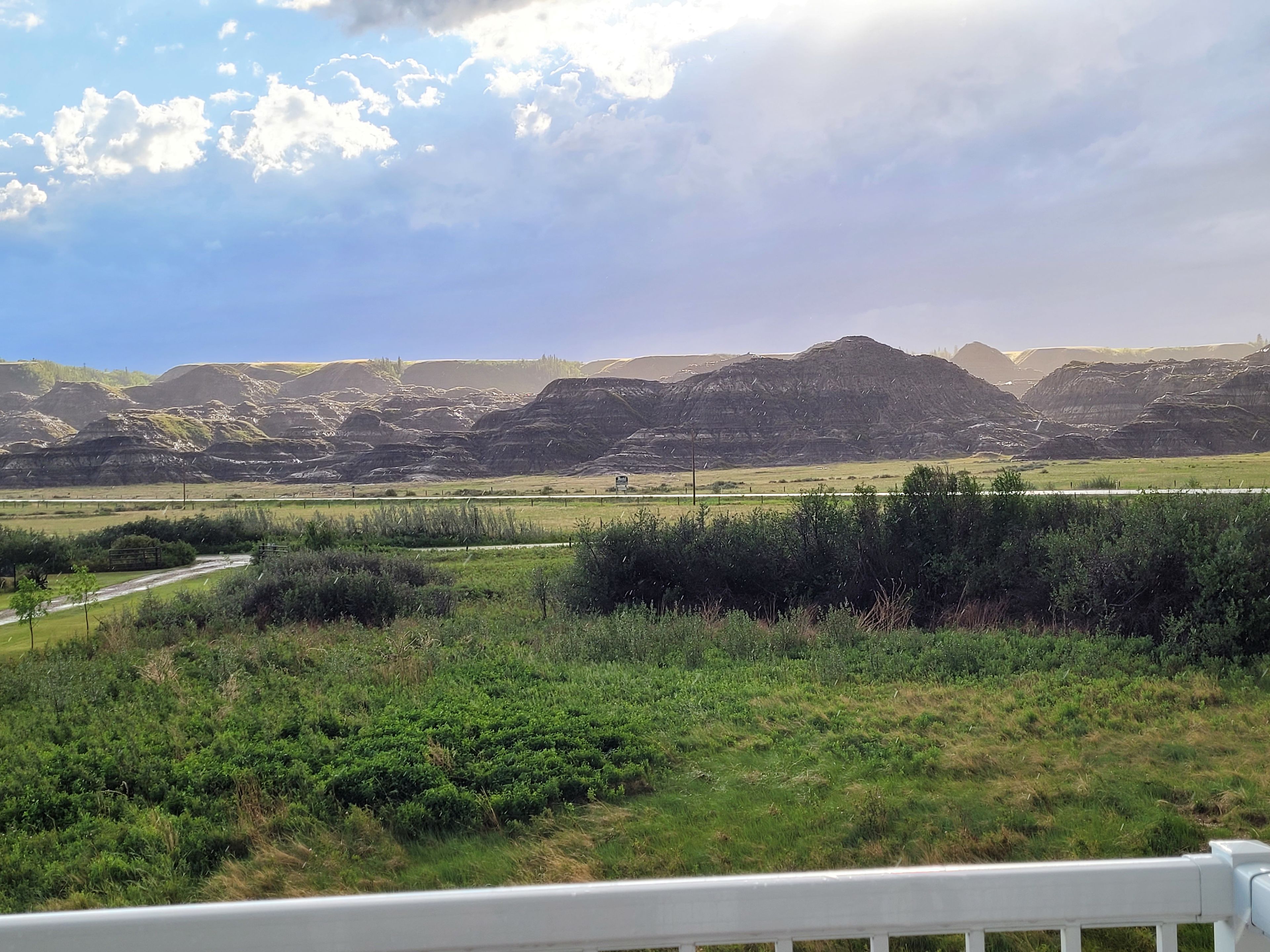 Badlands River View (Drumheller Valley)