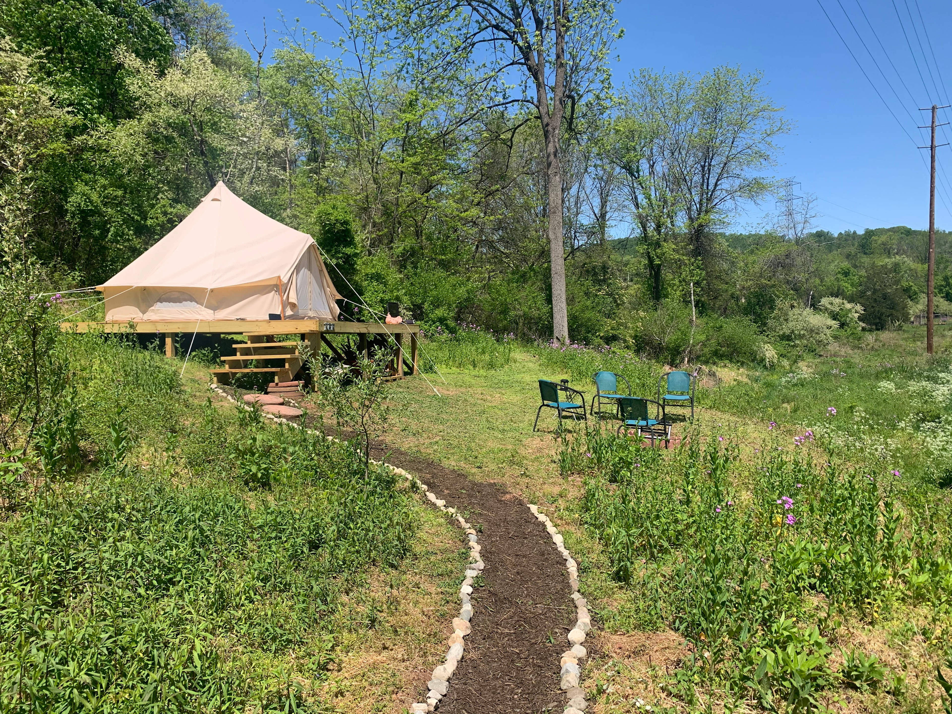 [2022-2024 Tent] The camping site in summer