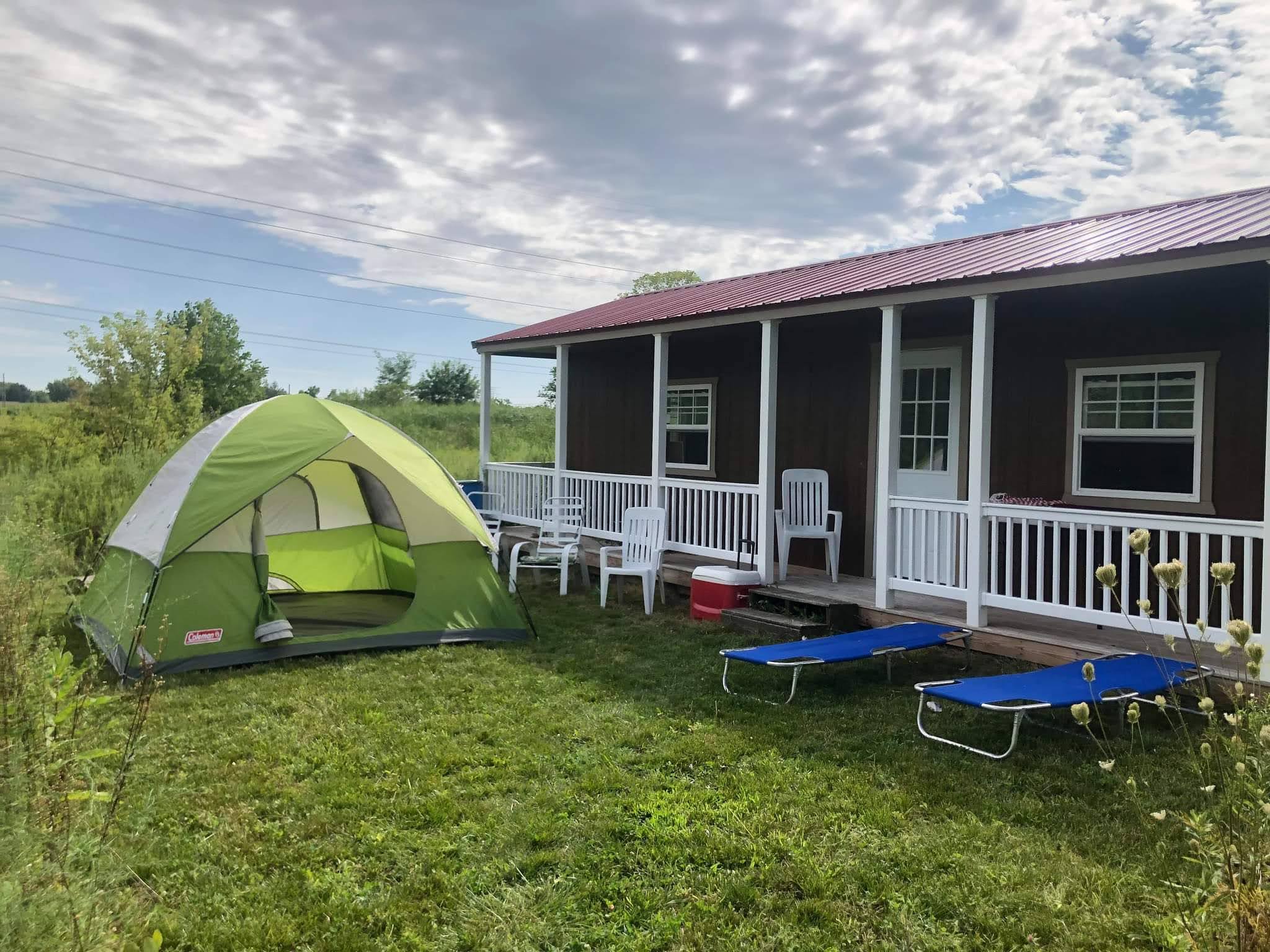 Optional tent rental