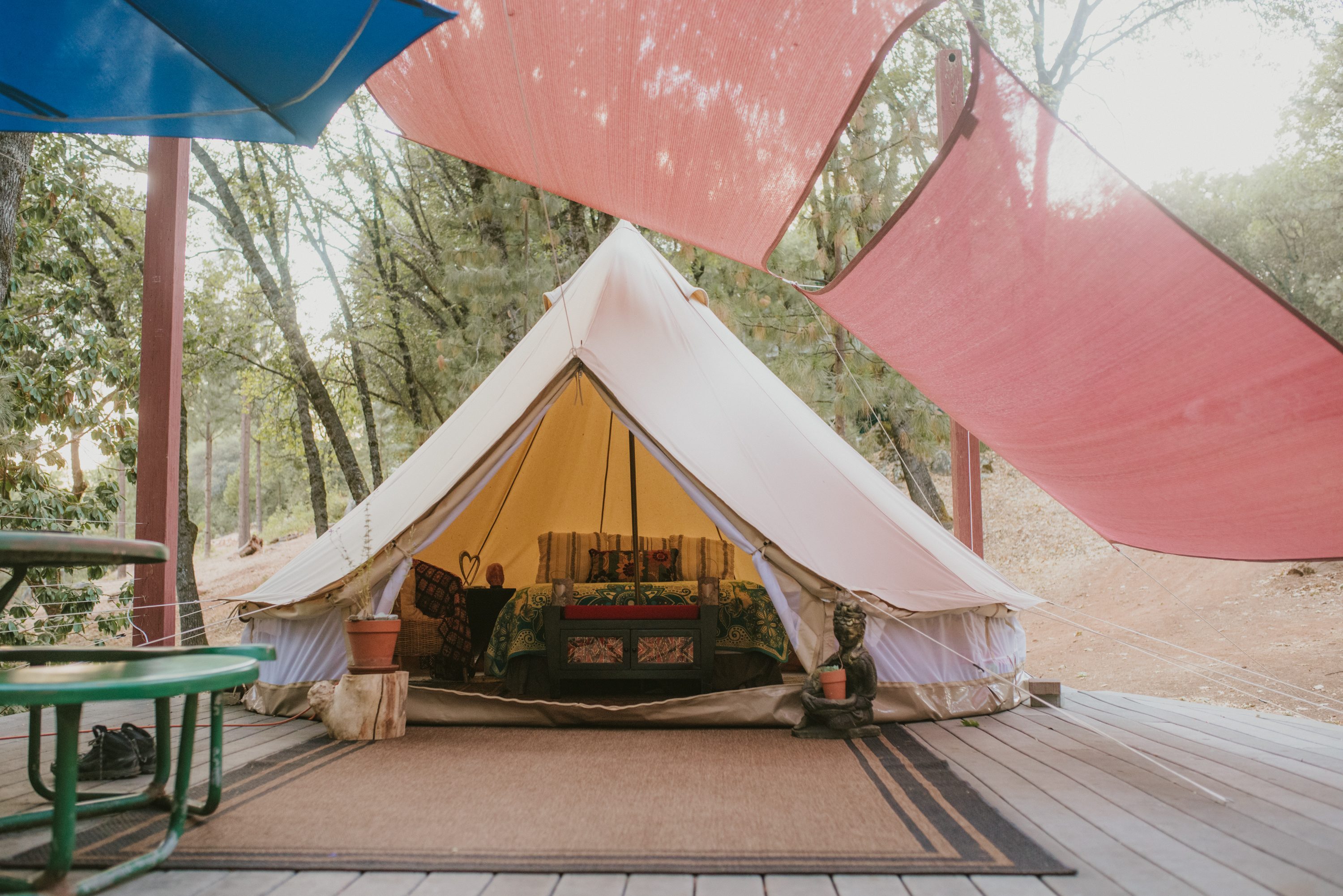 Great spot to do yoga in the morning. 