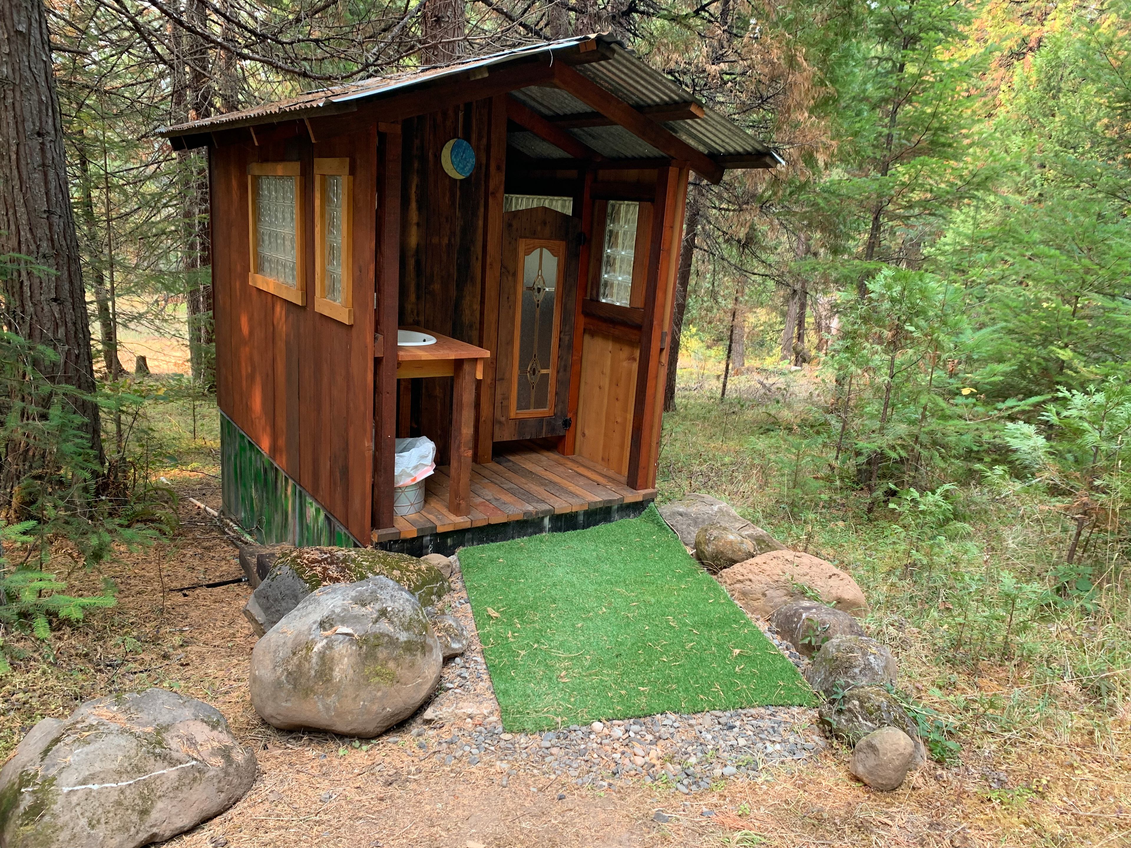 Nicest outhouse I’ve ever seen or used!
