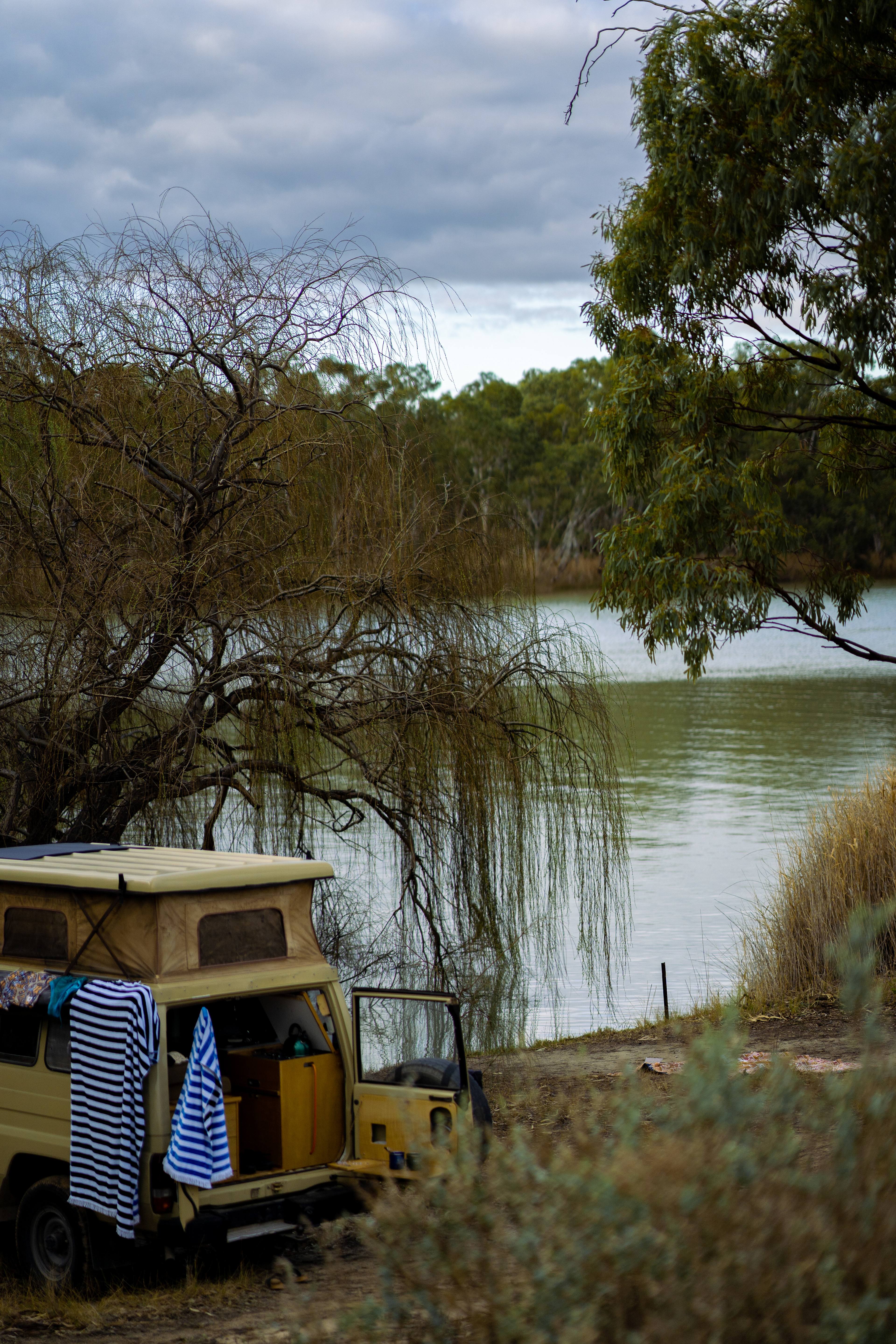 Secluded exclusive river campsite