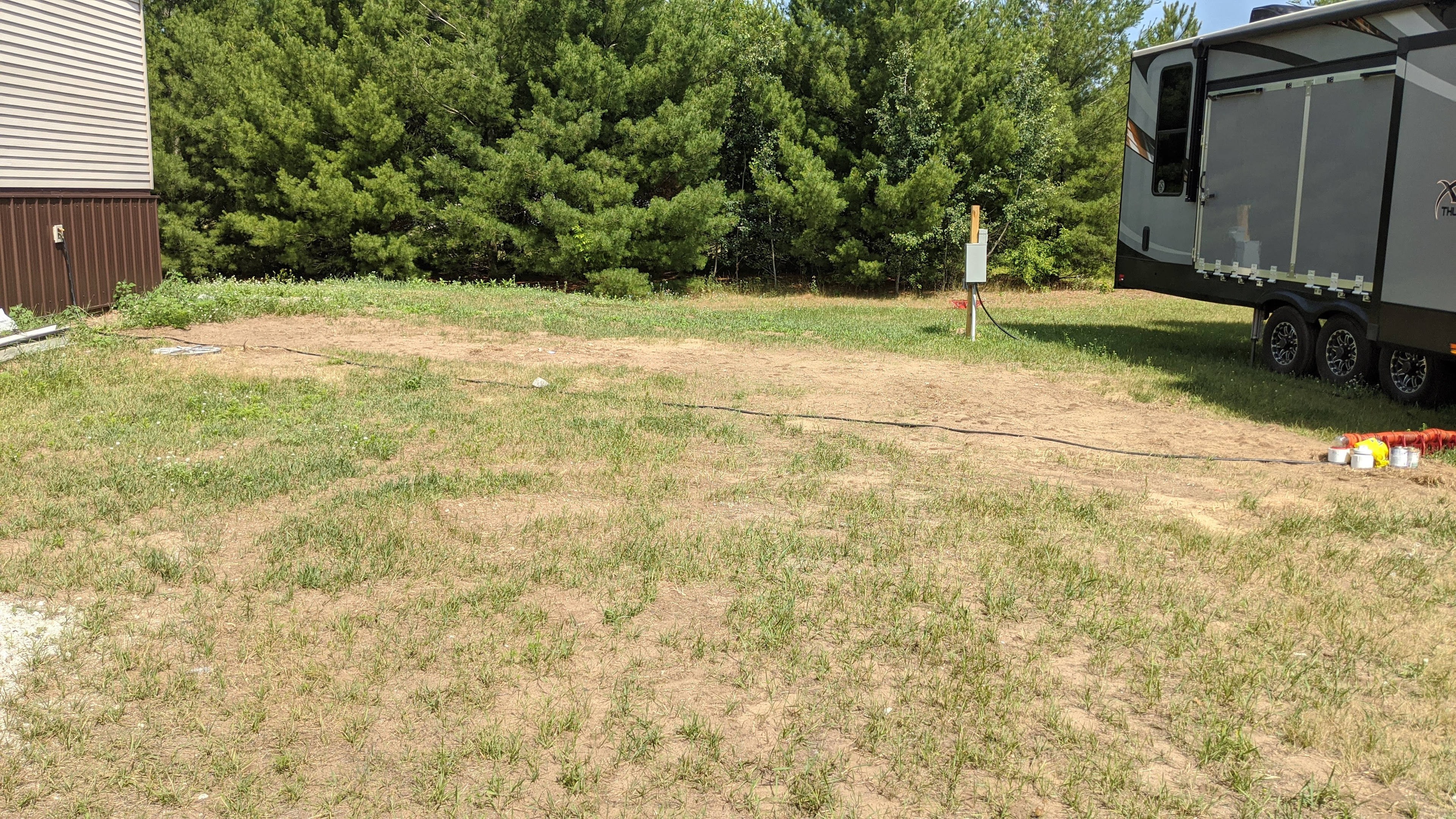 Countryside full hookups RV site