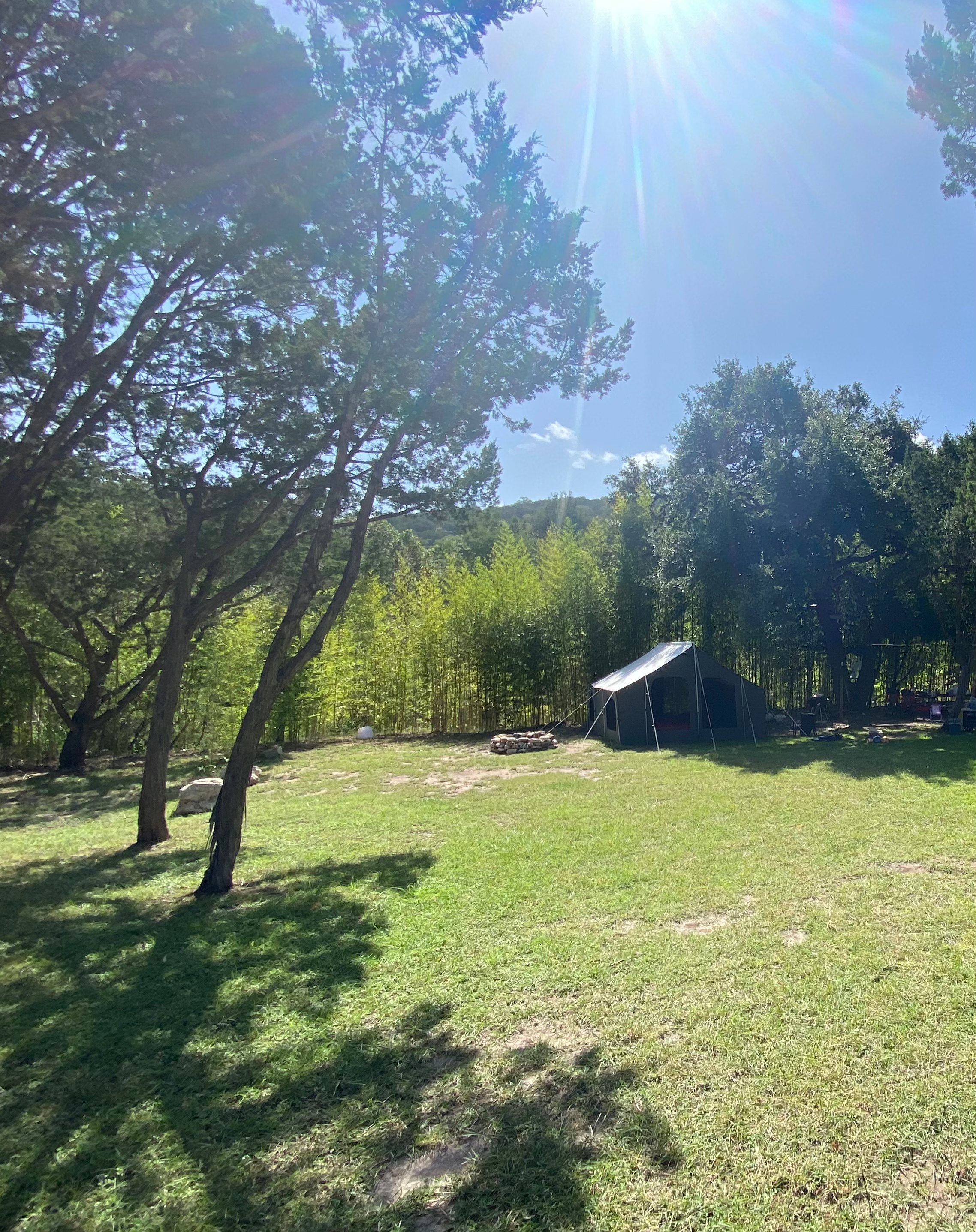 Great area to set up camp.