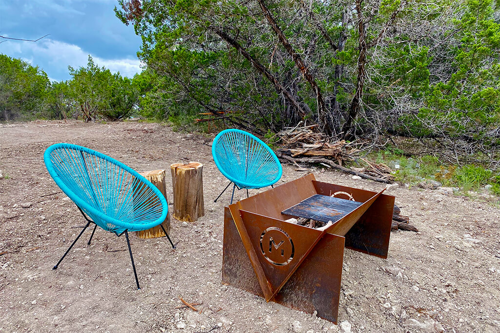 Cozy up by your very own fire pit