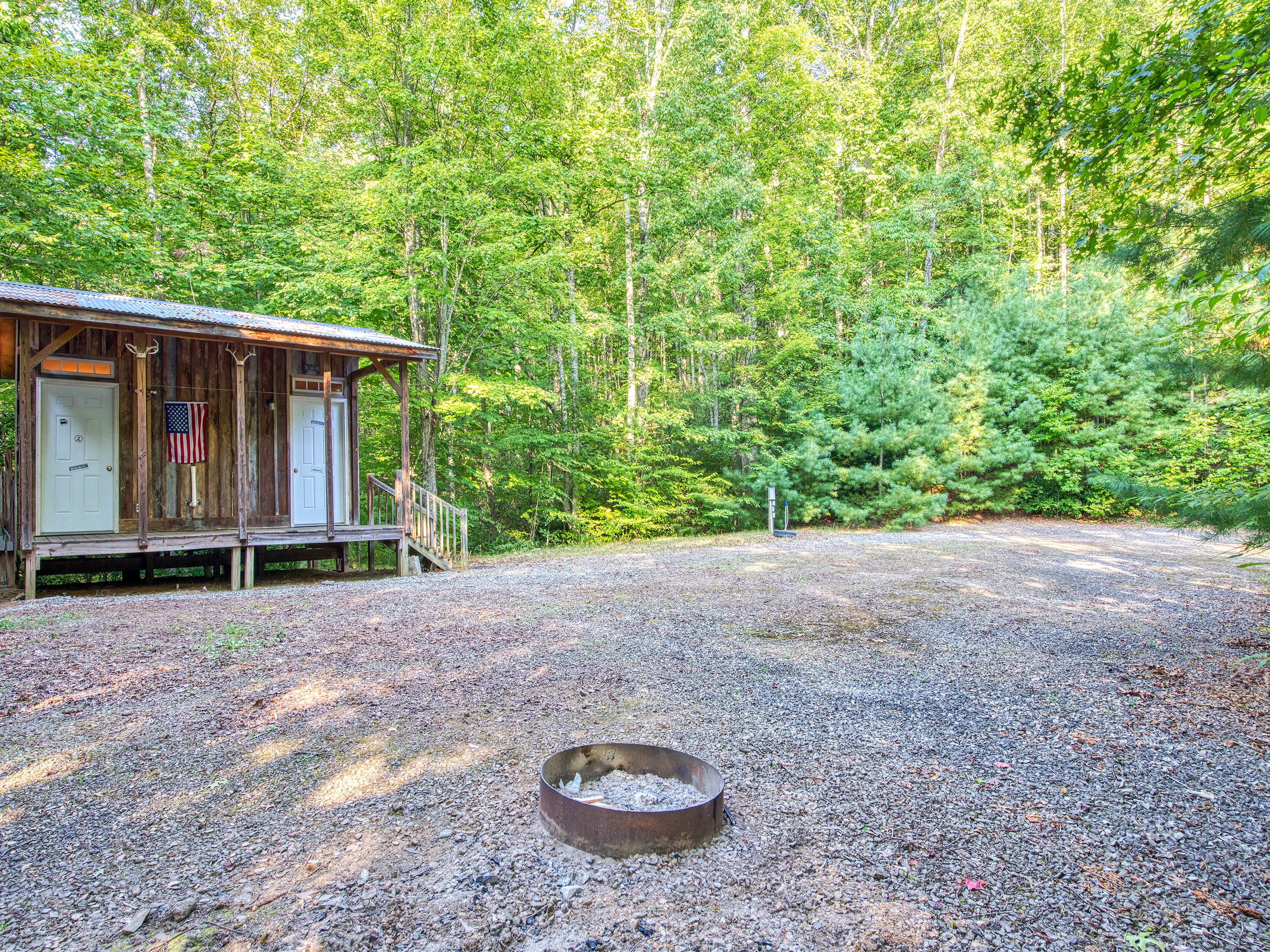 Community bath house and campsite #1