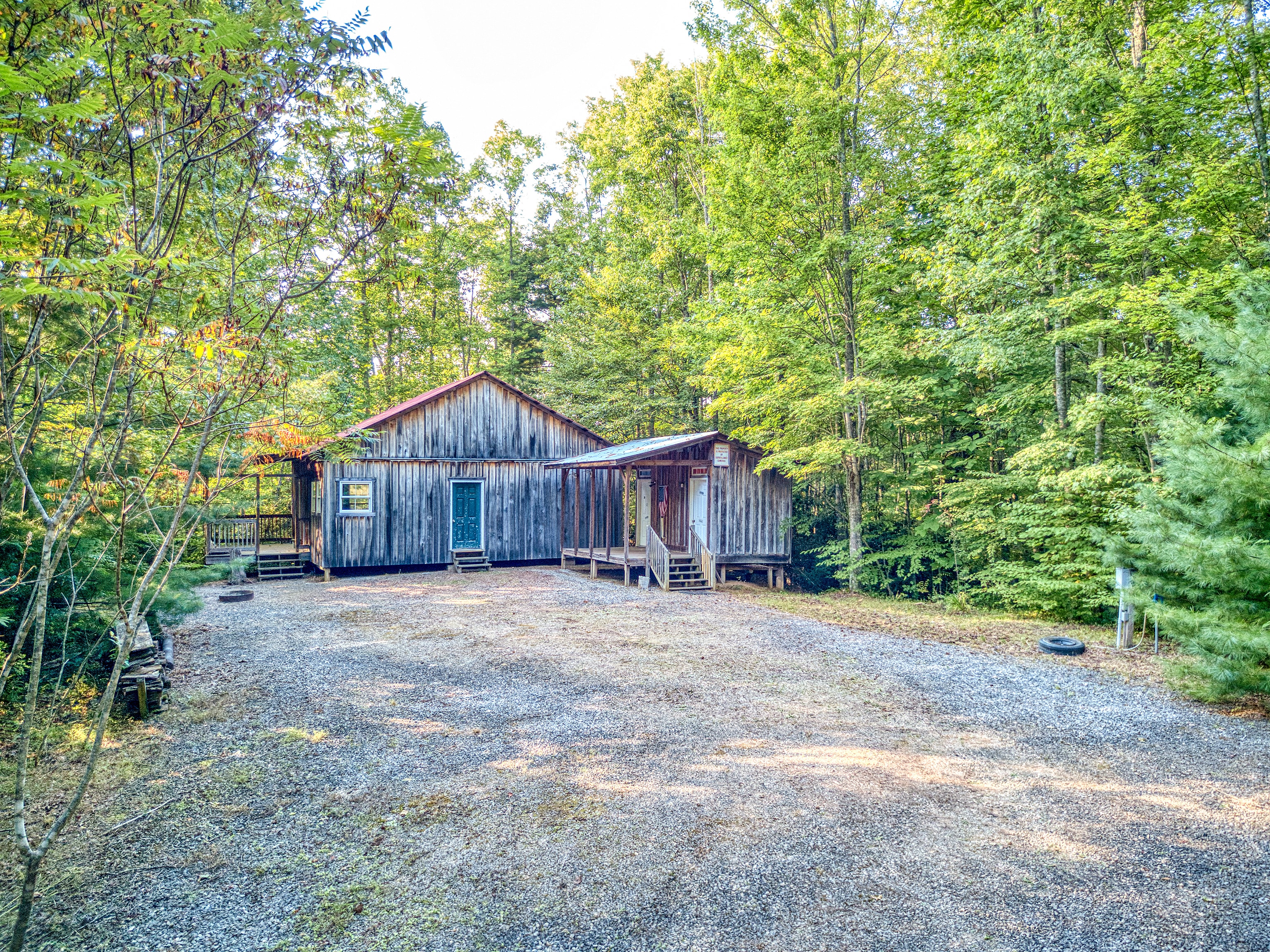 Community "Big House", bath house, and campsite #1