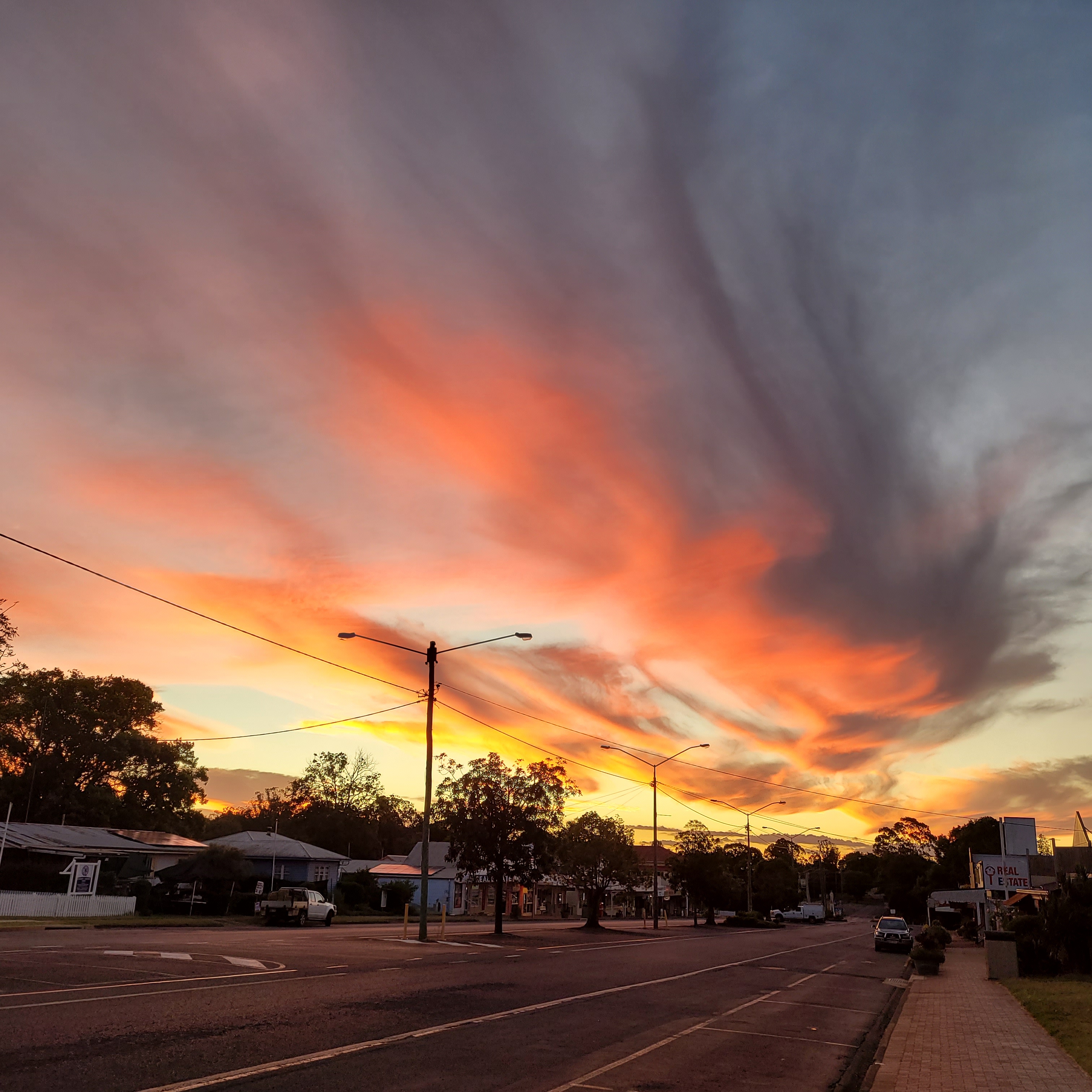 Sunset at Blackbutt!