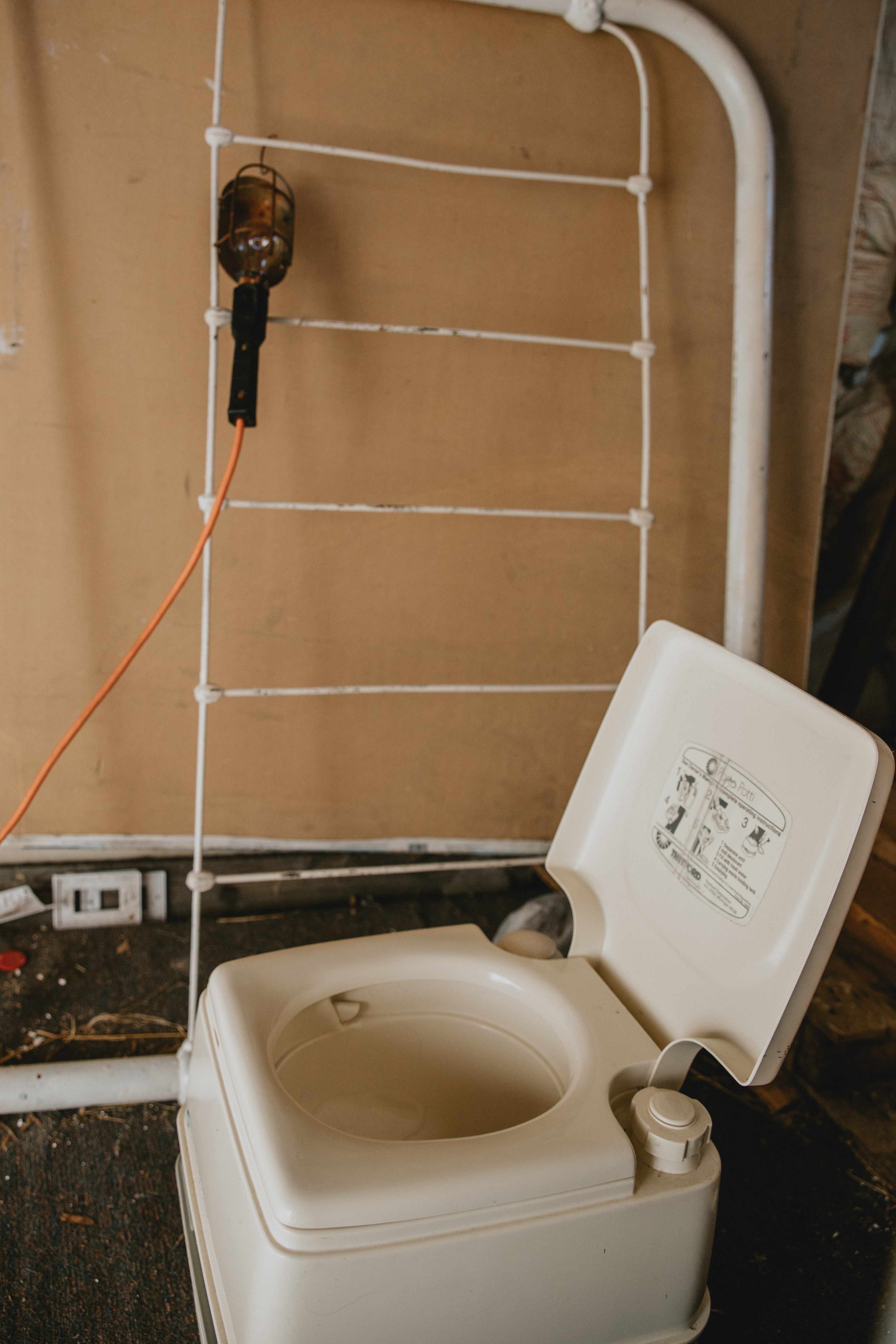 Outhouse portable toilet