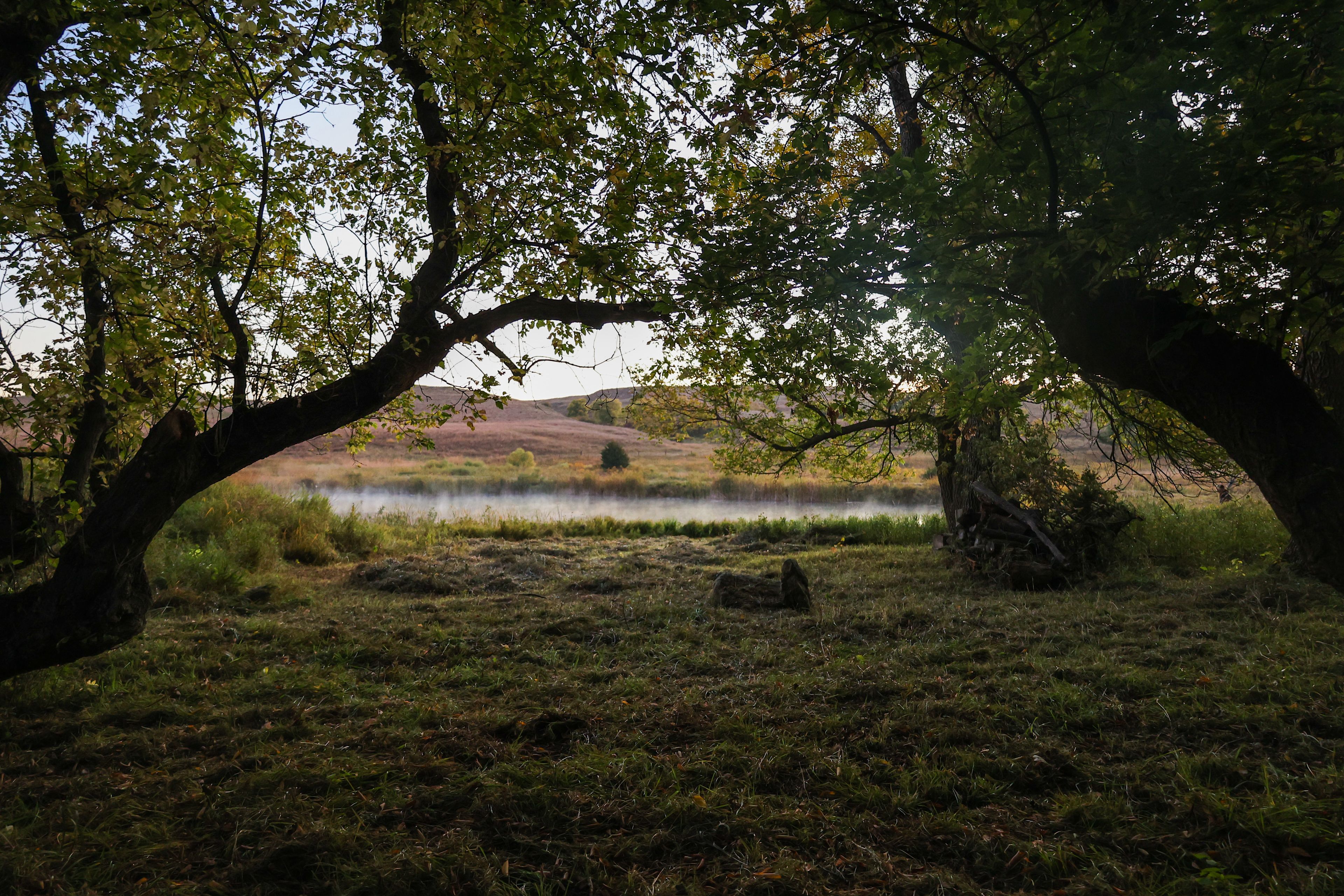 View from campsite.