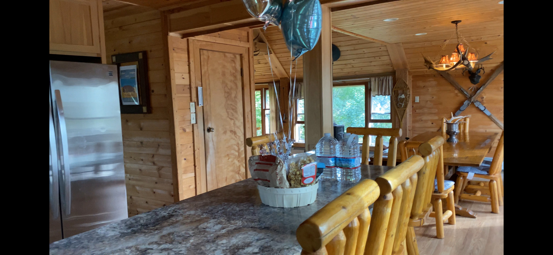 Awesome Kitchen/Dining Room UpNorth Decor
Leads to Back Deck