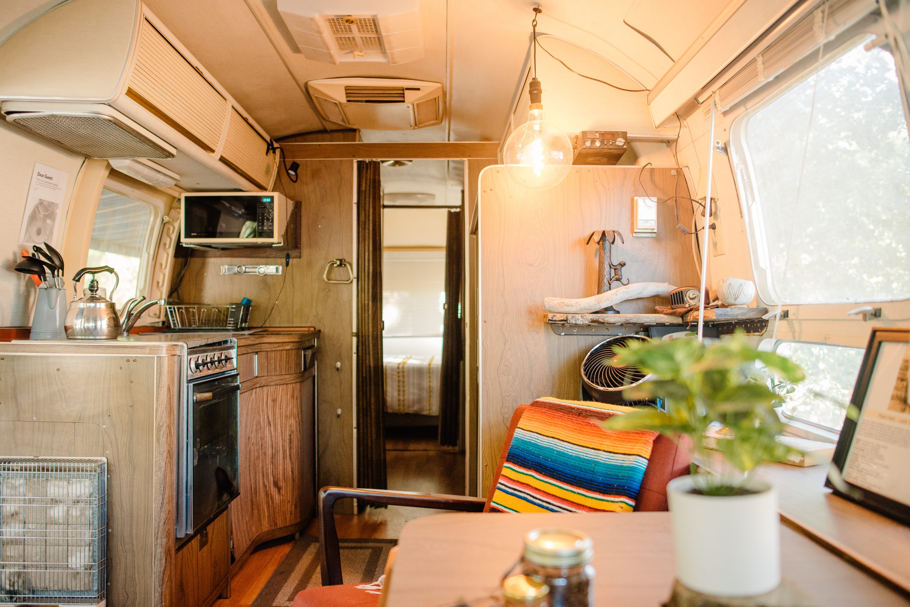 Living room looking into the kitchen