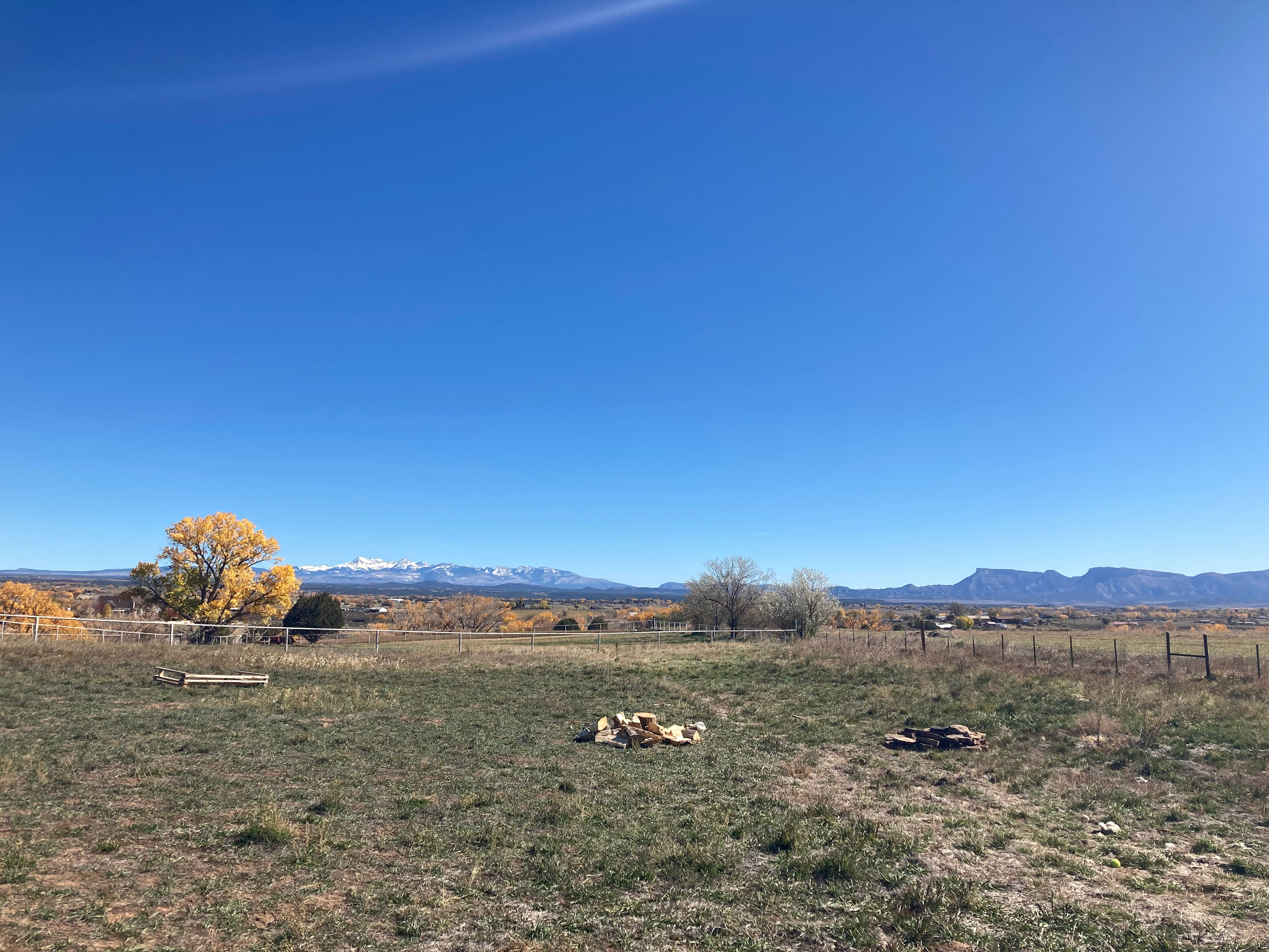 Quiet spot and a view of Mesa Verde