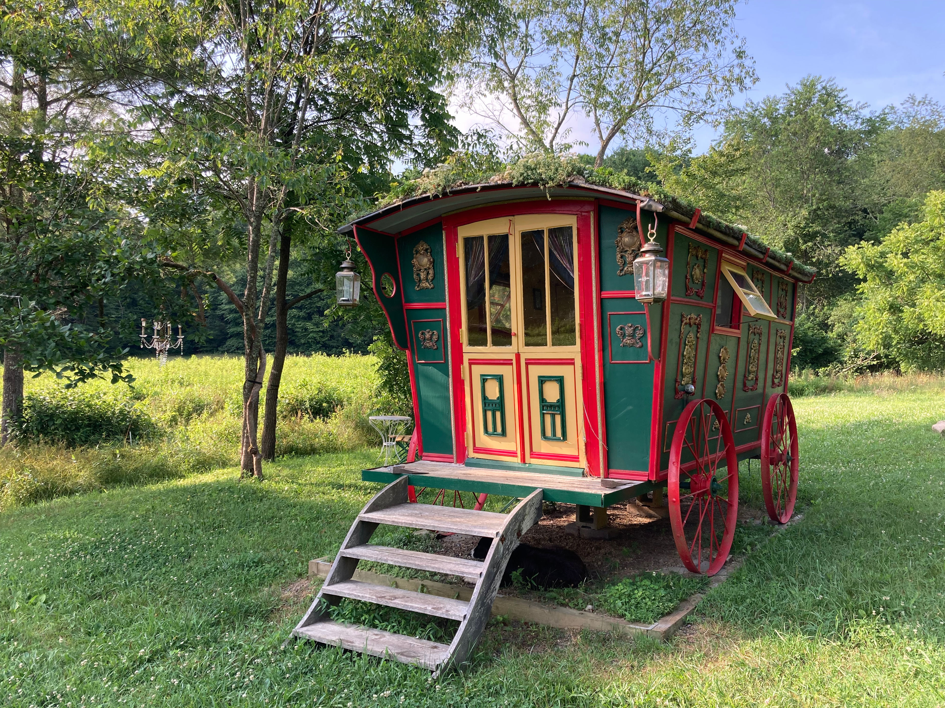 Summer time at the Lee Gypsy Wagon. 