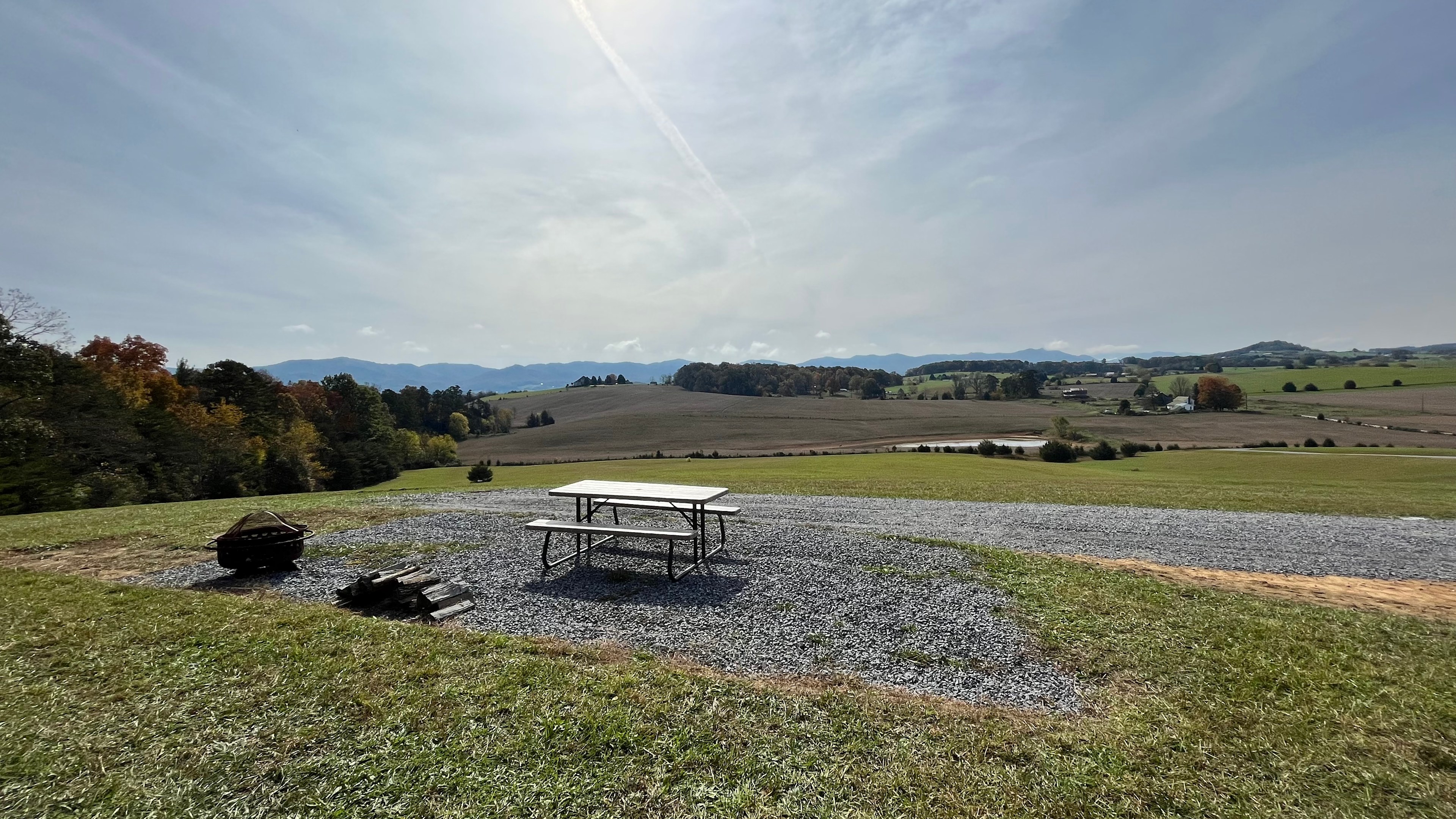 East Tennessee Hilltop Campsite