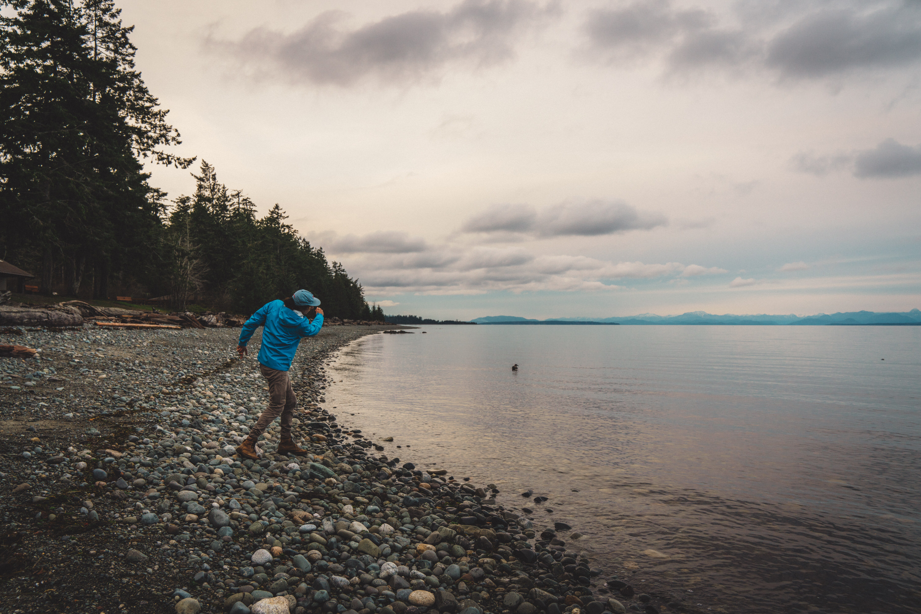 Miracle Beach Provincial Park, just a couple of minutes down the road.