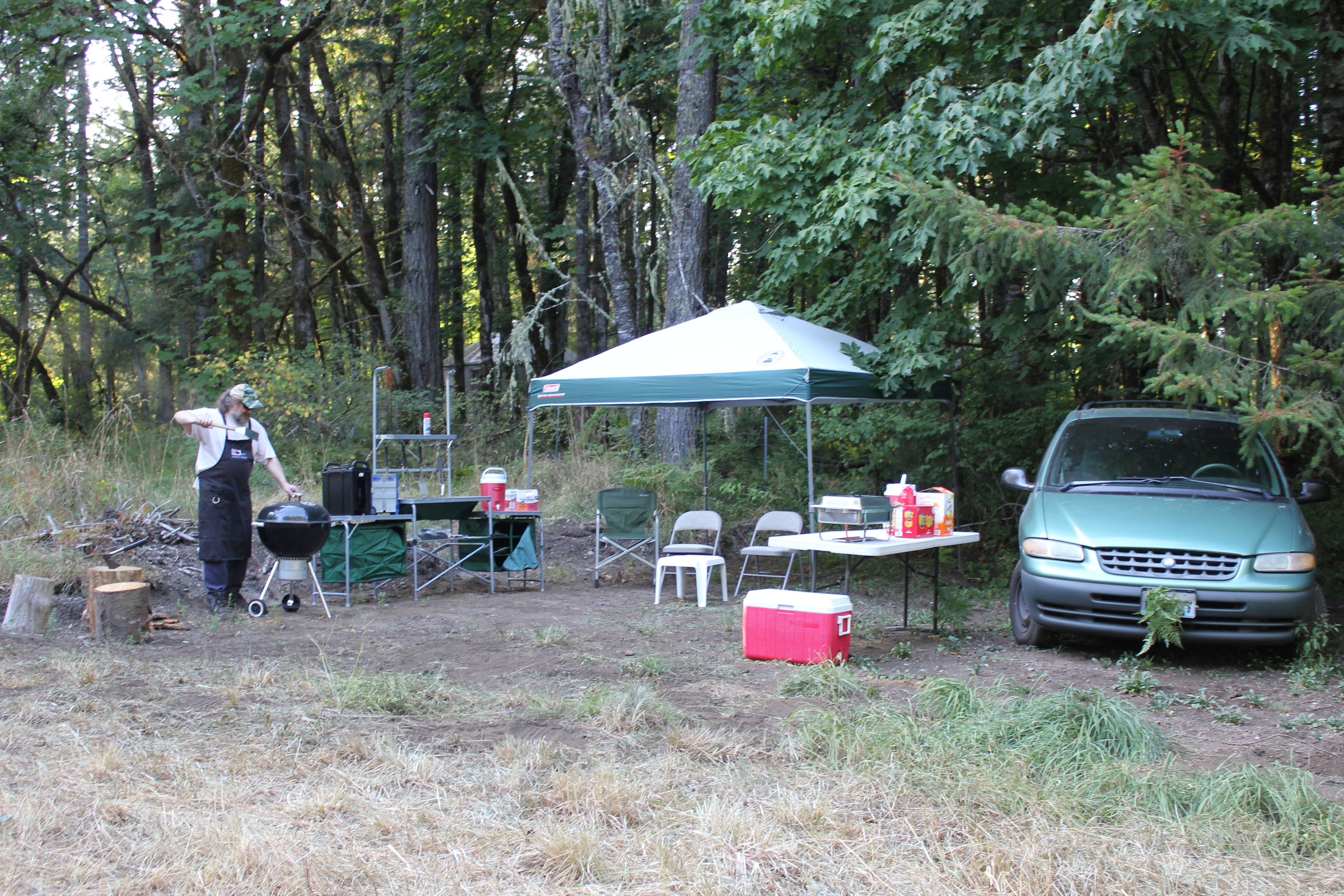 Oracle campsite @ Delphi Farms