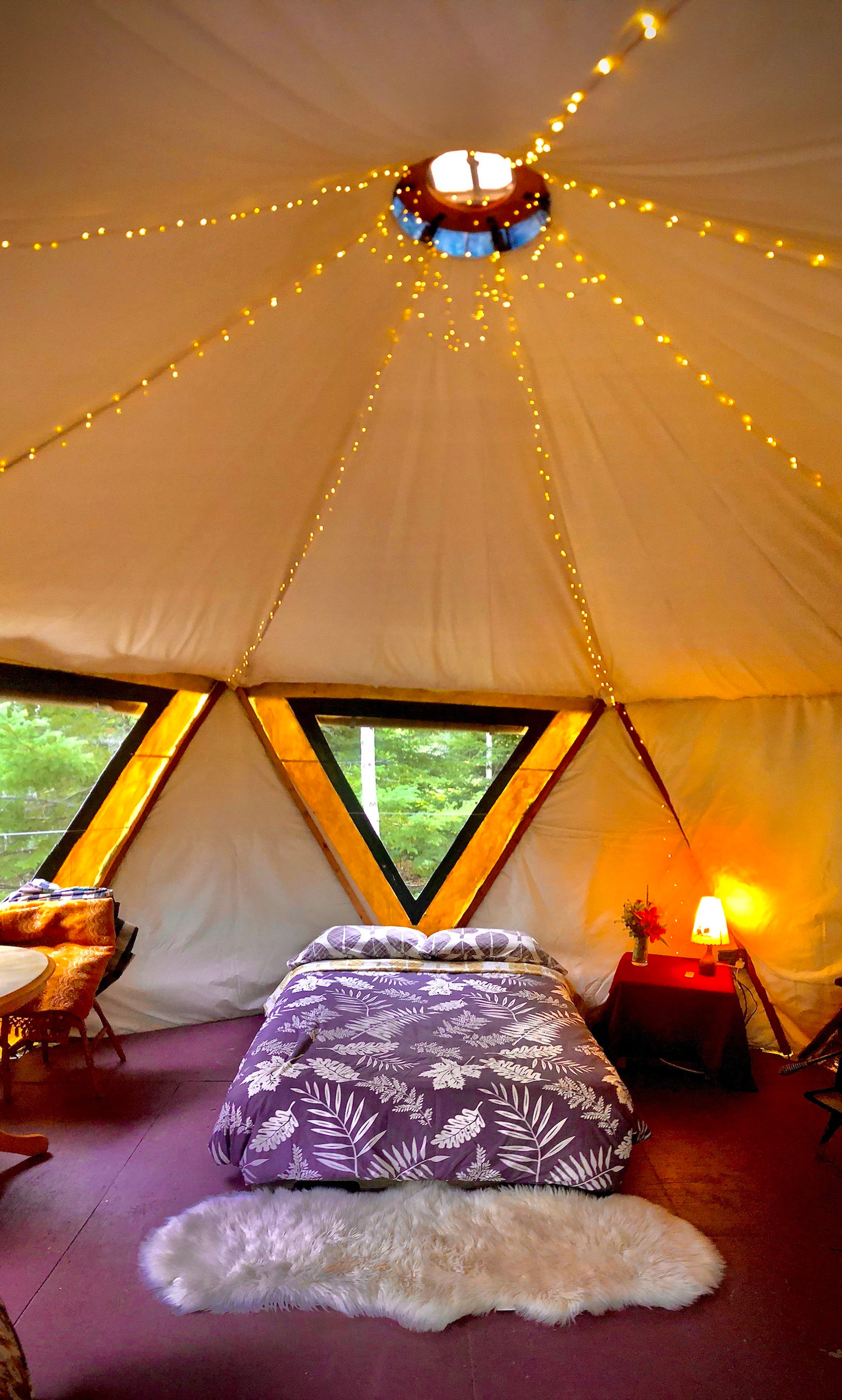 Yurt Nestled in Nature on Community
