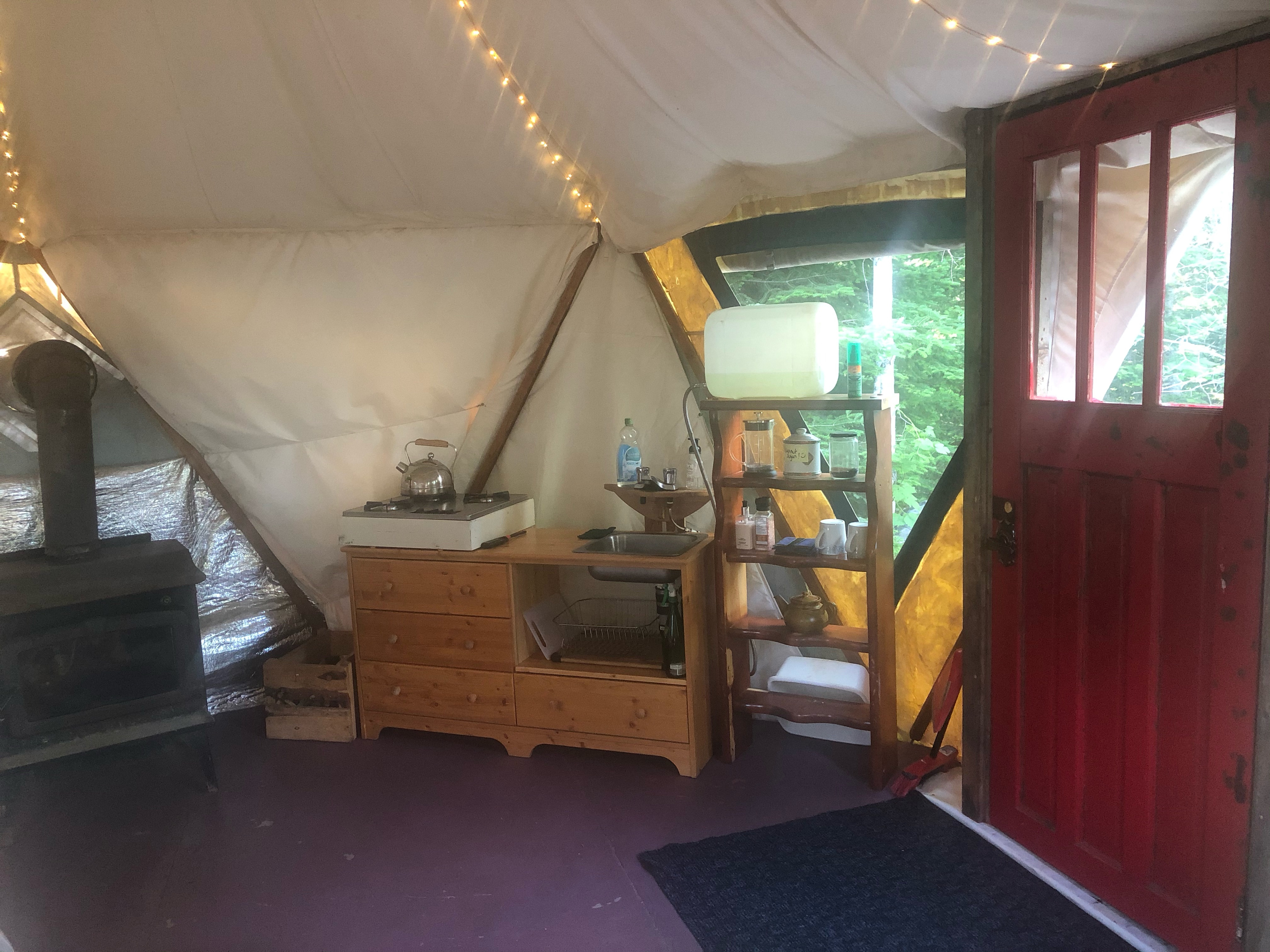 Yurt Nestled in Nature on Community