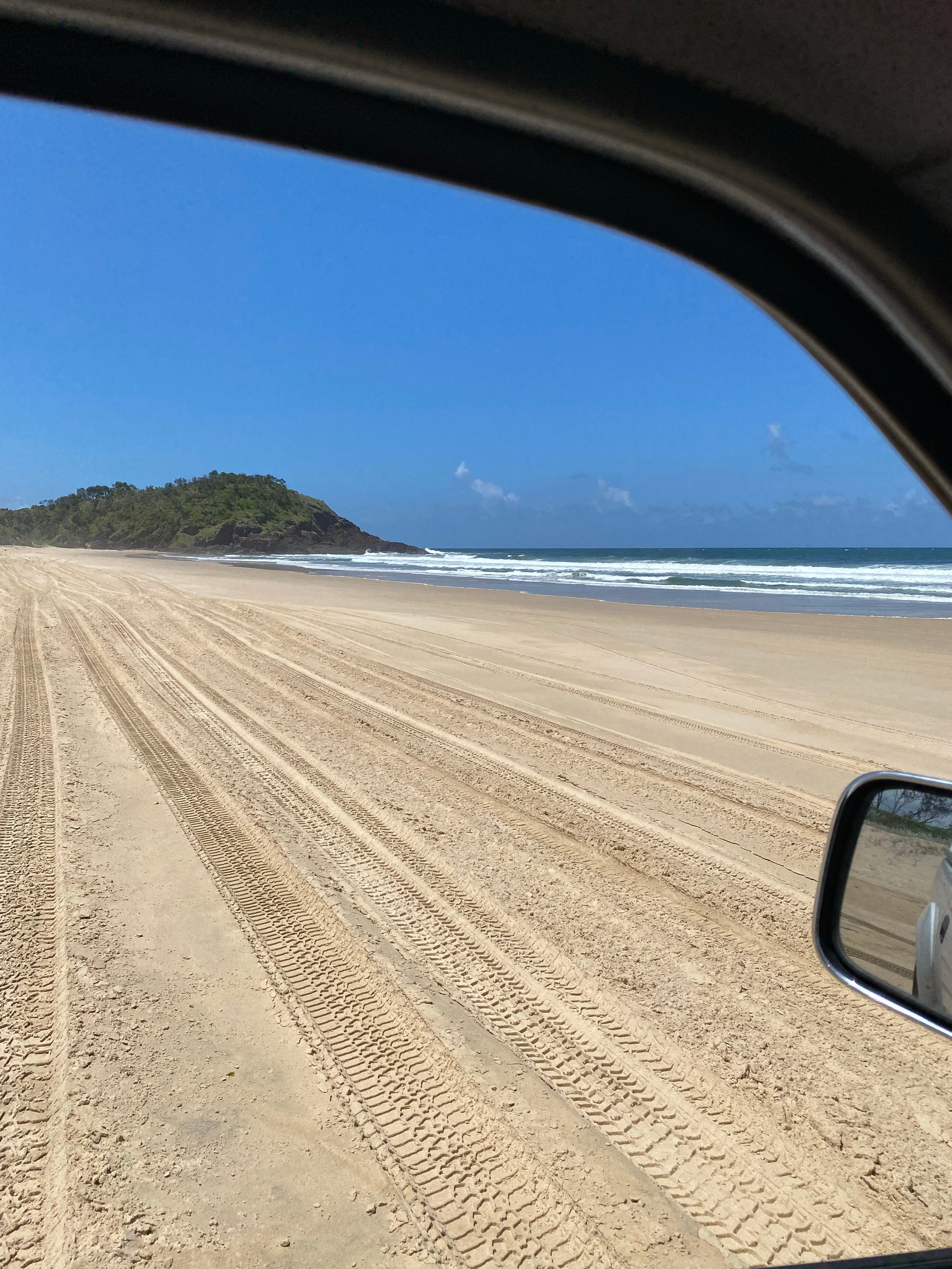 Grassy Head beach - Beach permit required - available at Grassy Head kiosk