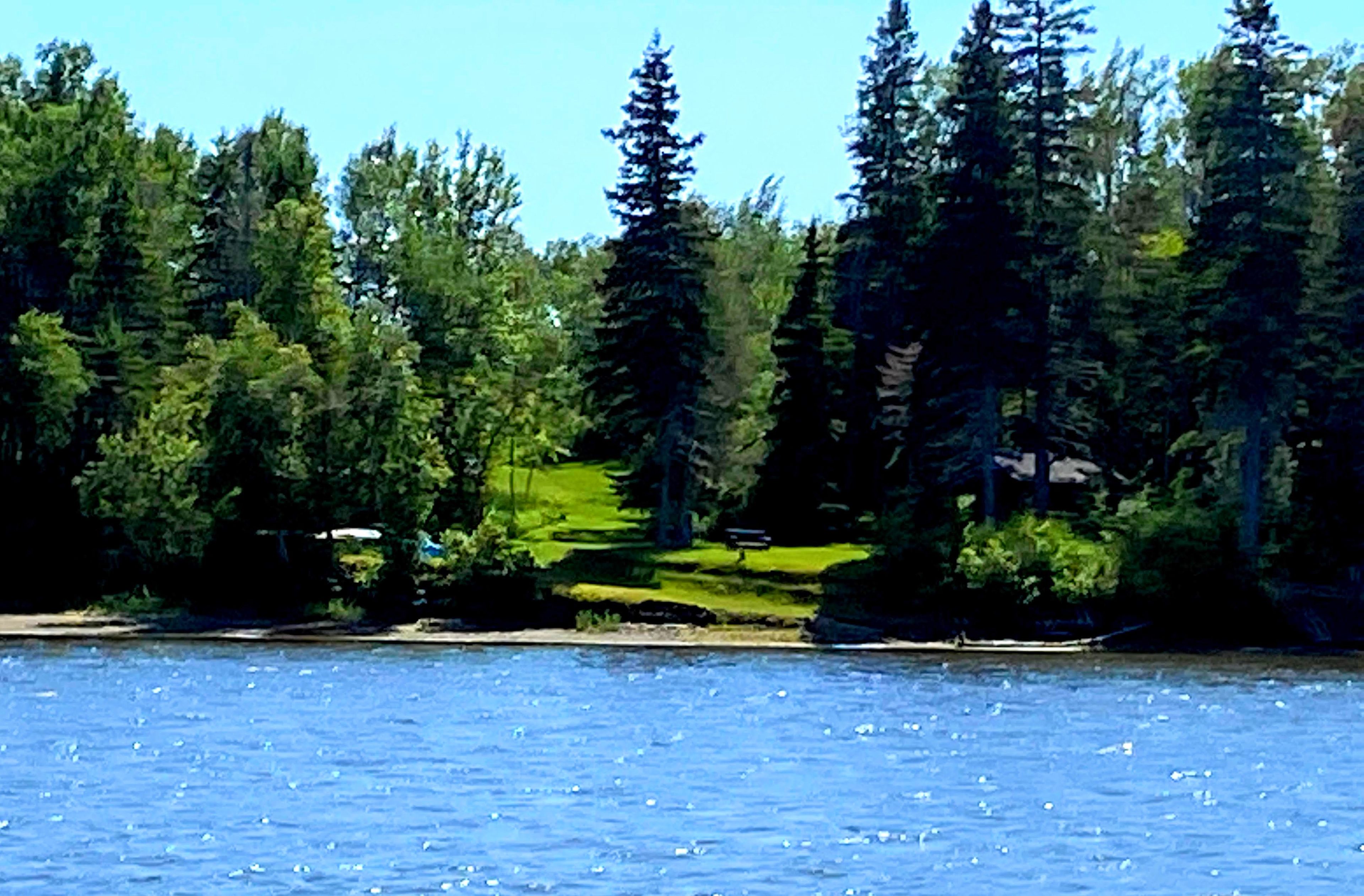 Park view from the River