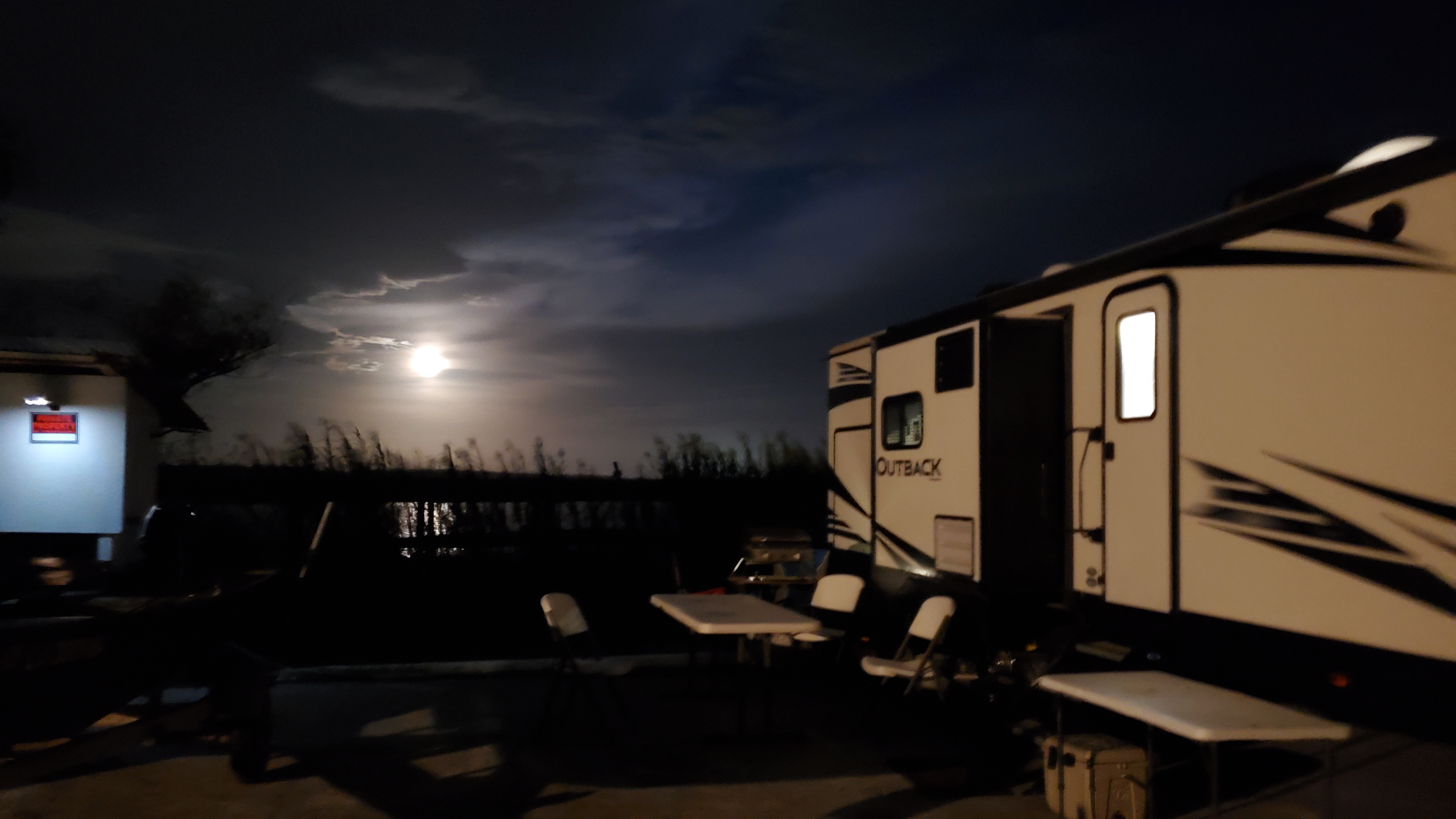 Full Moon over the Bayou. 