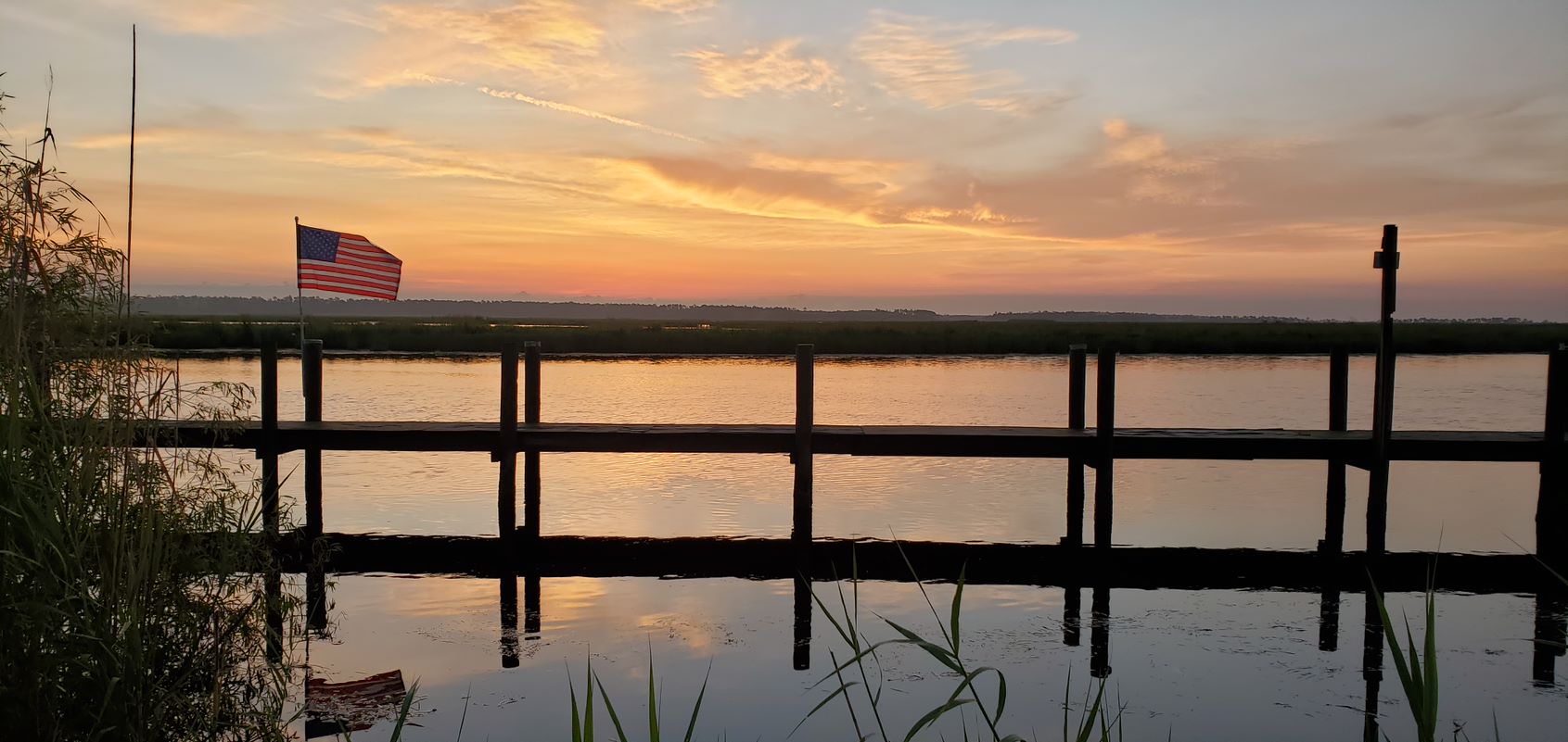 Sunrise on the Bayou.