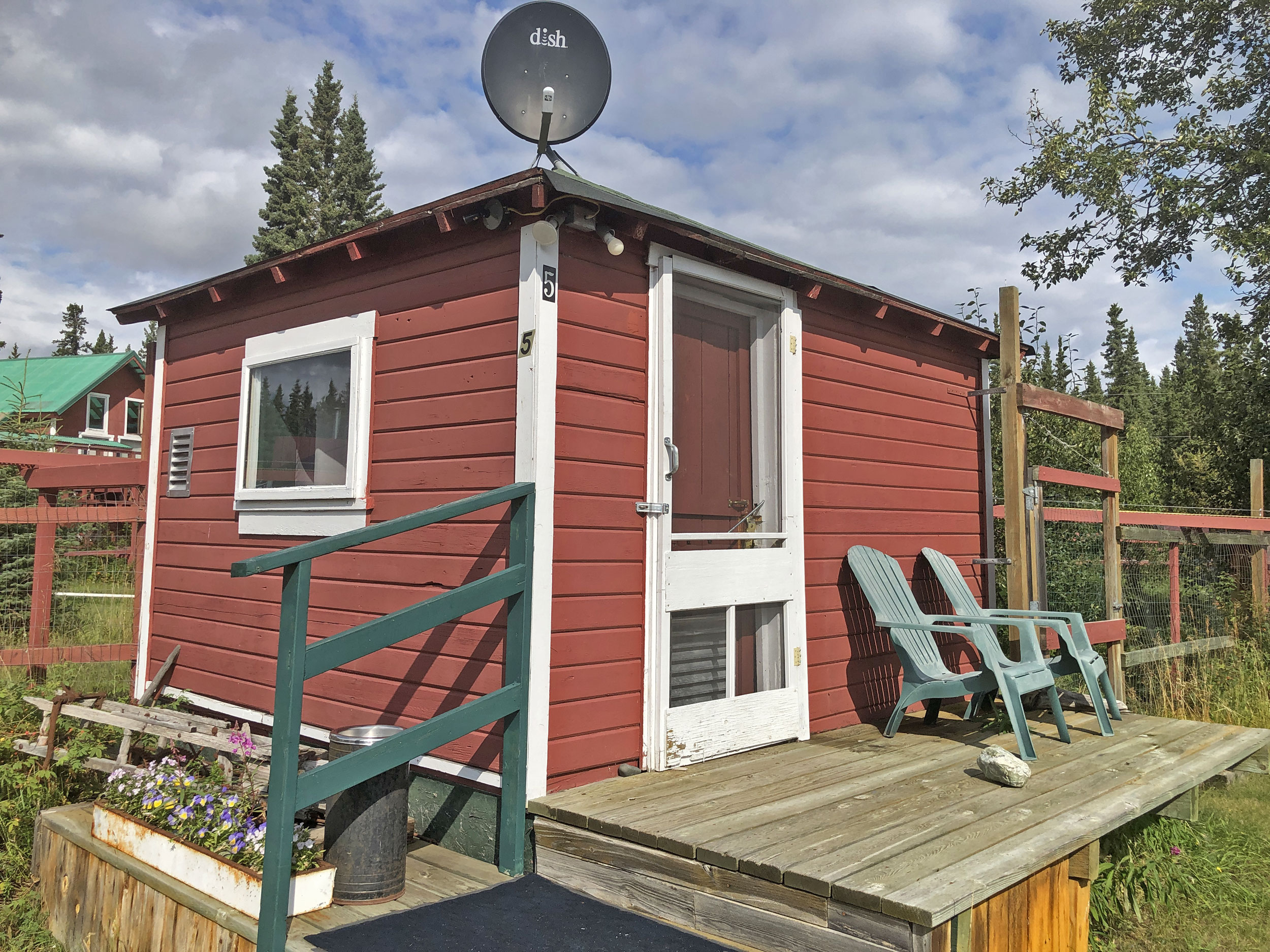 Klutina River secluded campsites