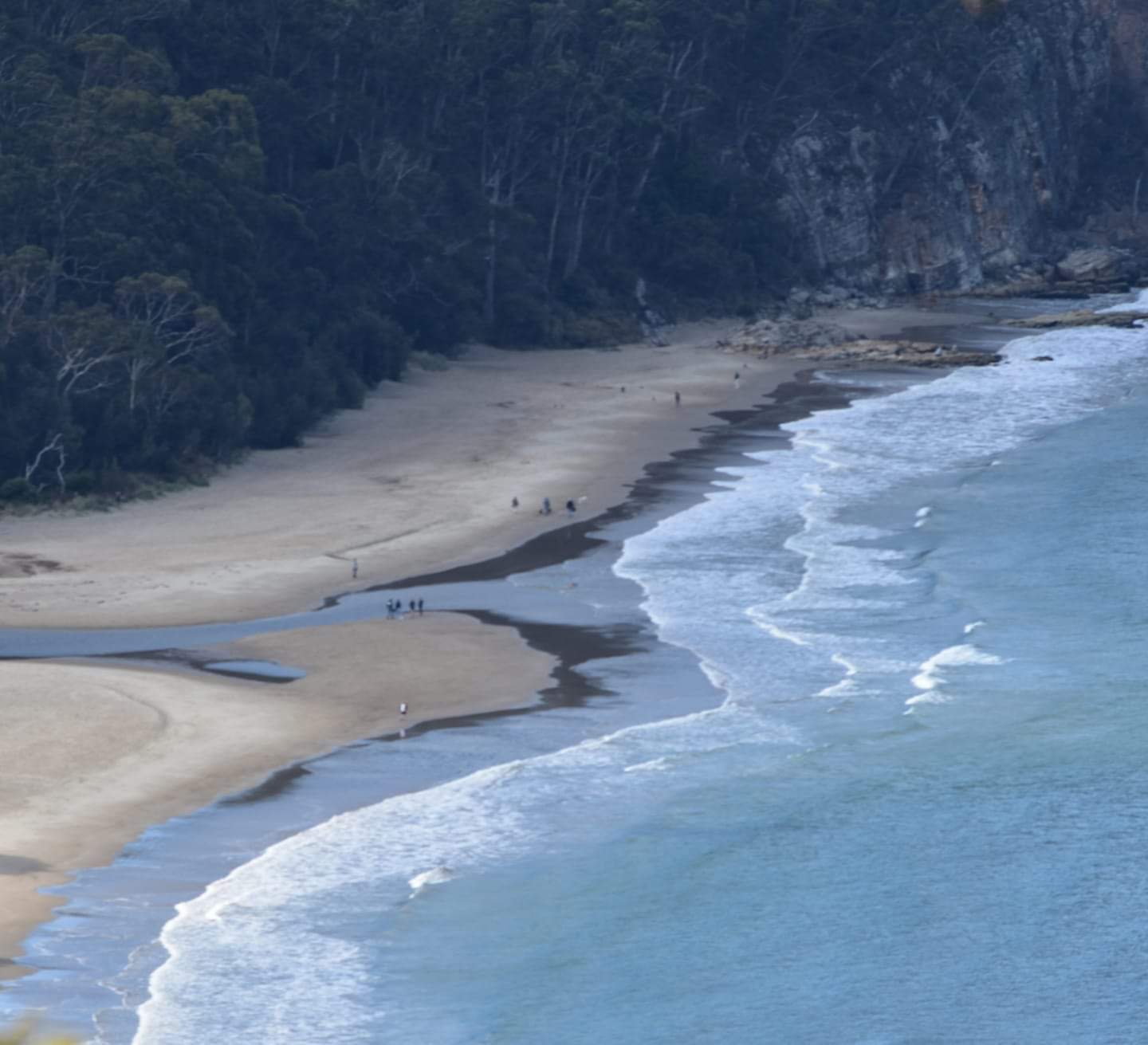 Looking at Tyndall Beach from afar
