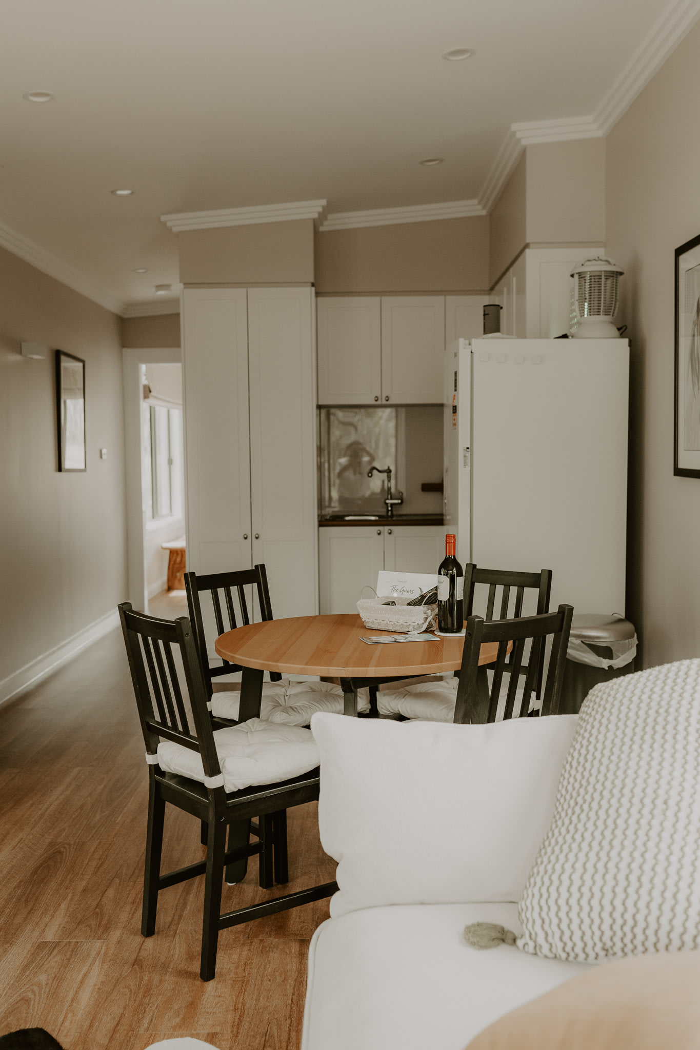 Kitchen and living room