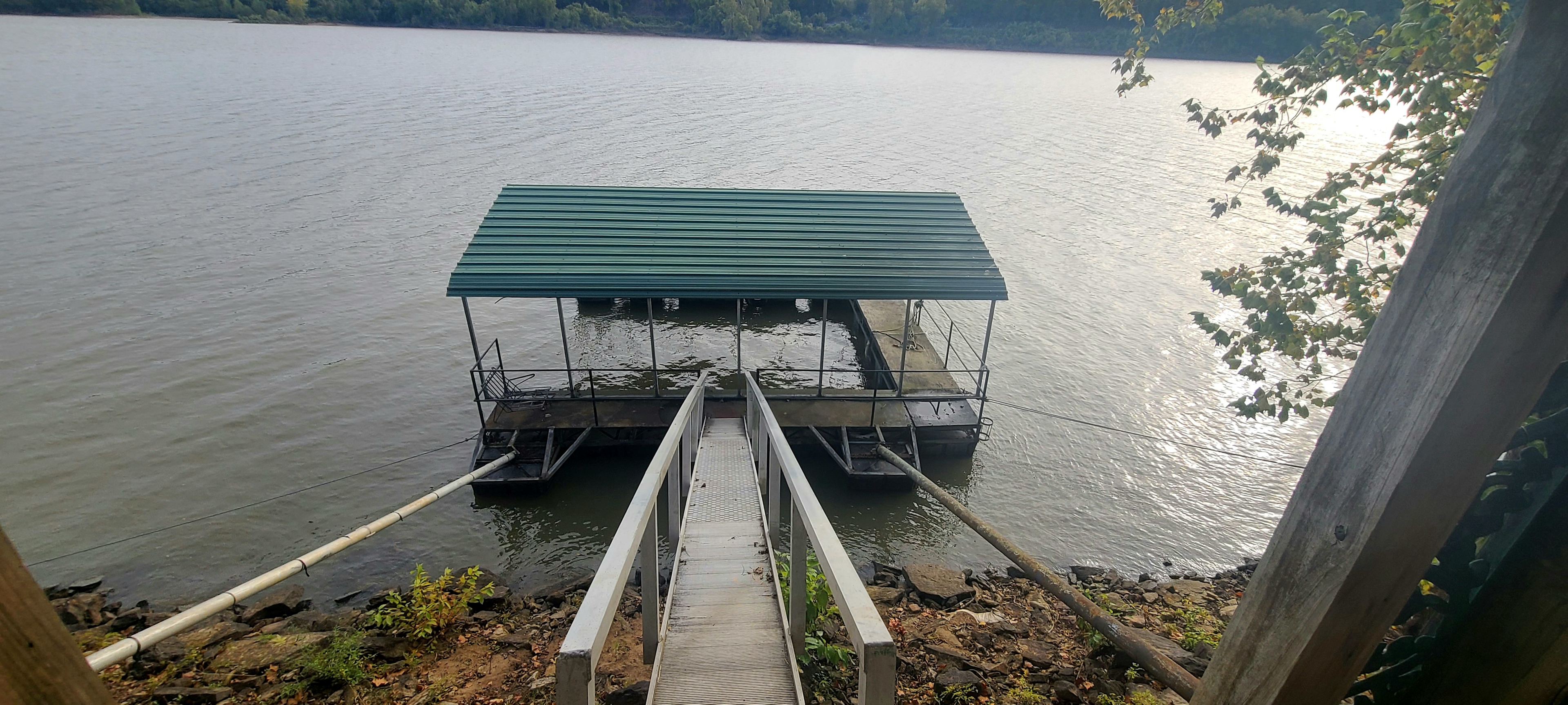 Private Arkansas Riverfront RV Site