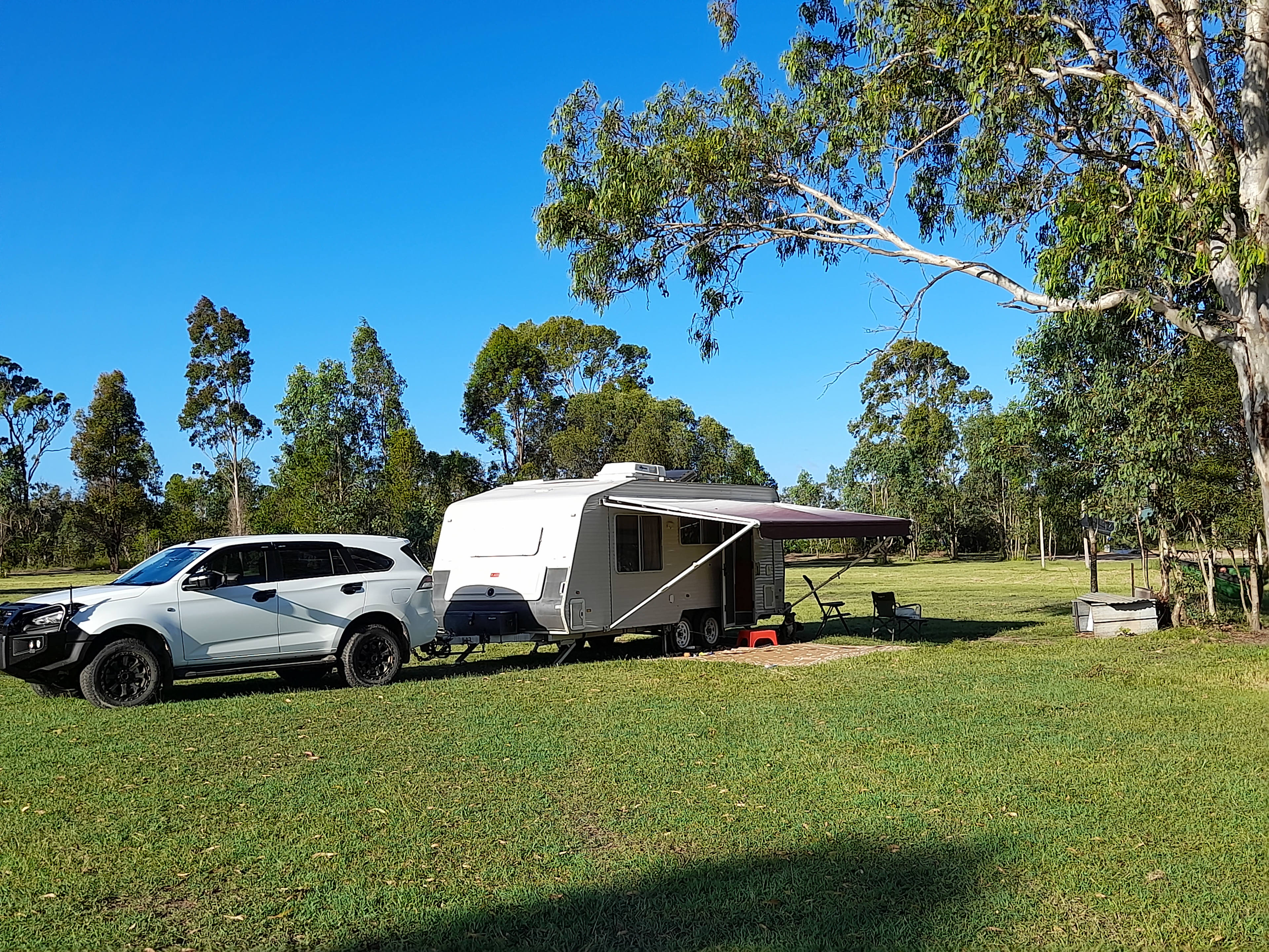 Great spot near the river and boat ramp