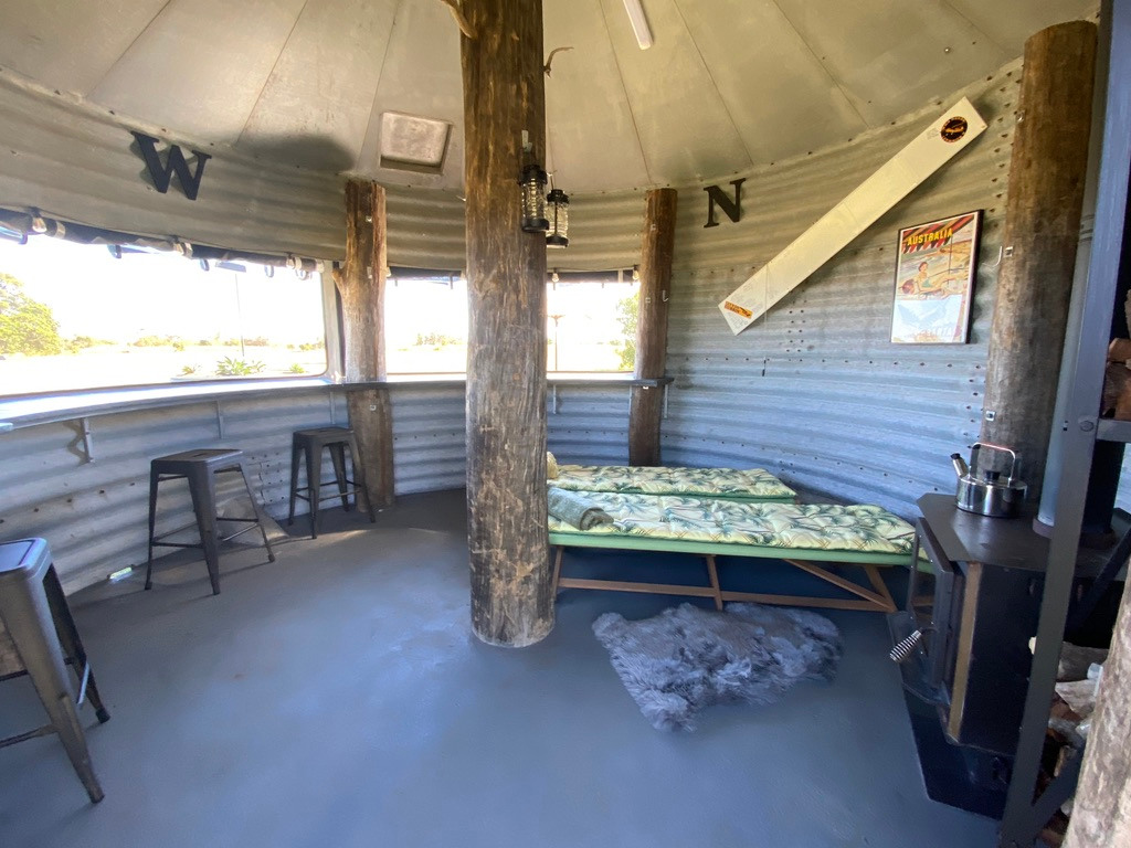 Warm in winter, cool in summer. Fully flyscreened for your comfort. 