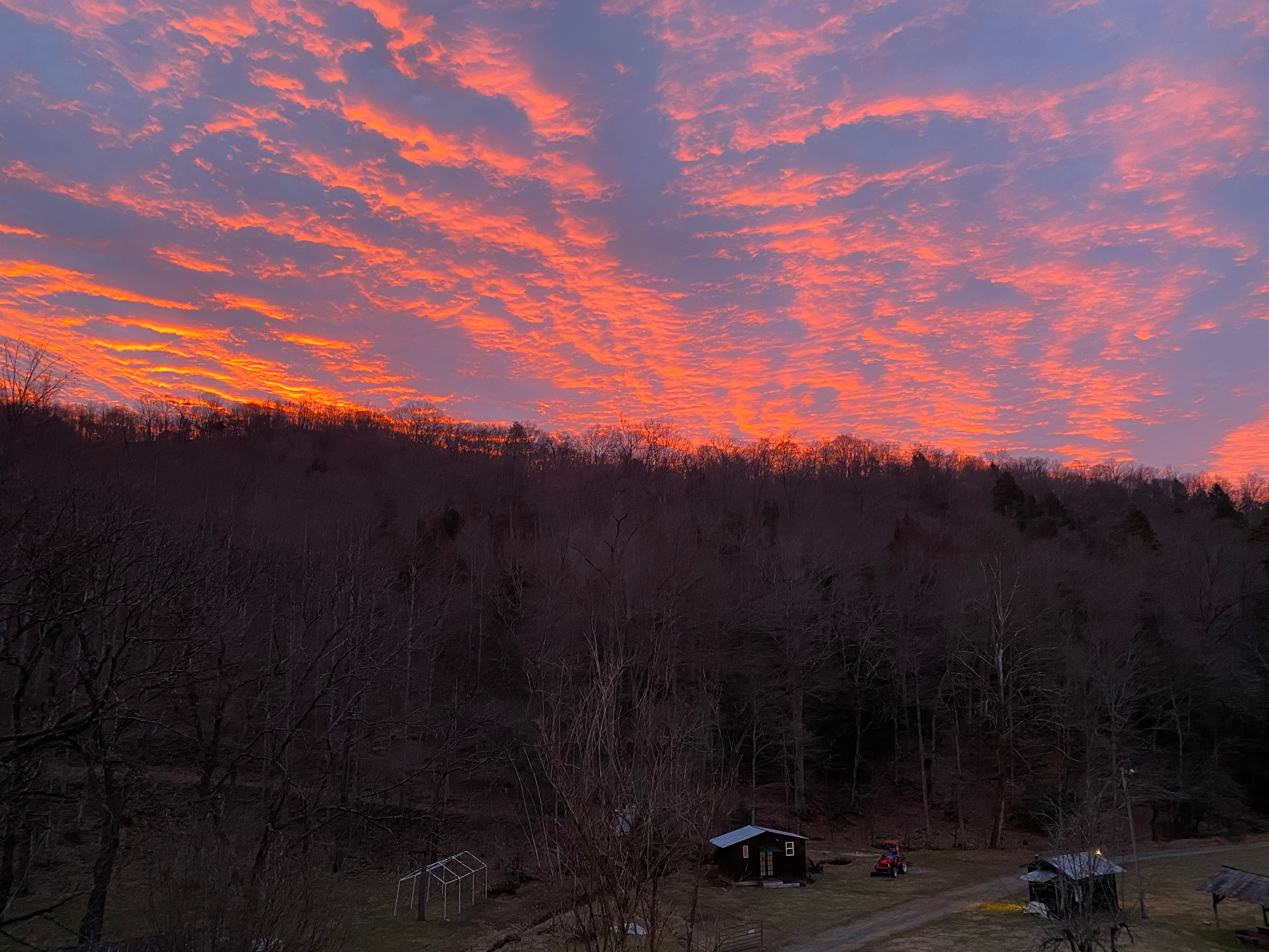 Beautiful sunrise.