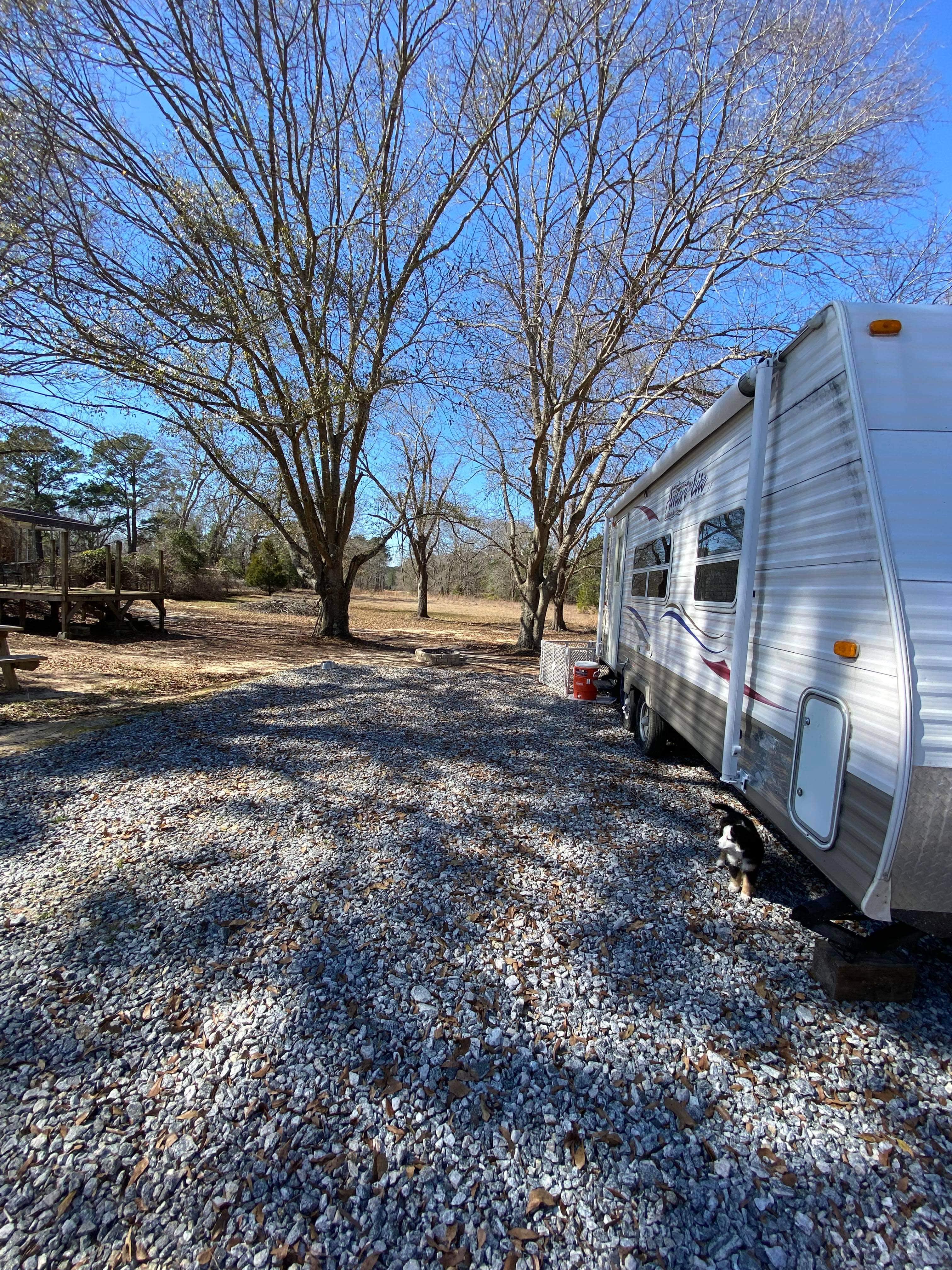 Private RV Site Full Hookup