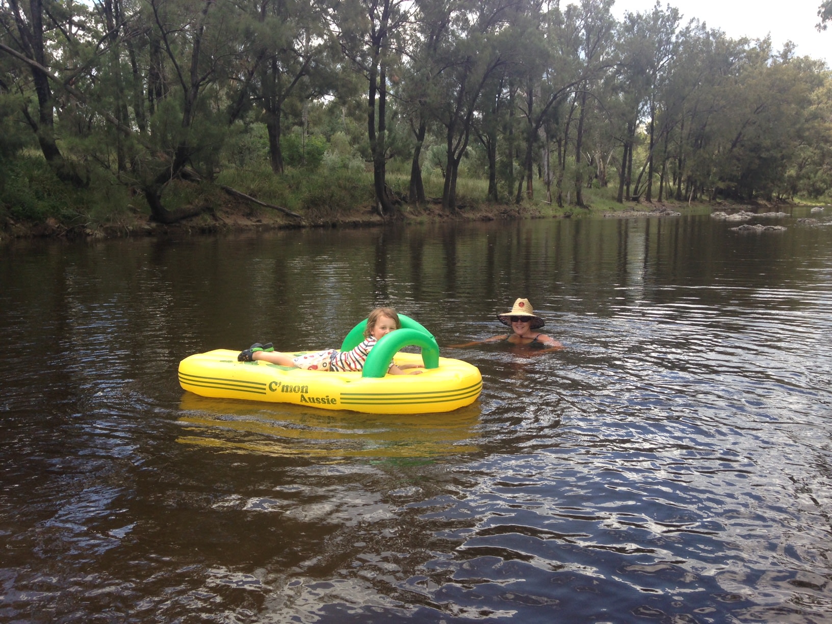 Cool off in the river 