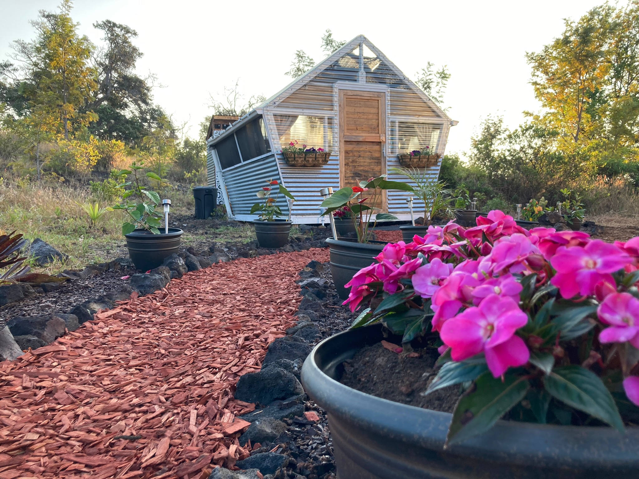 The Flower Bed Whimsical Cabin