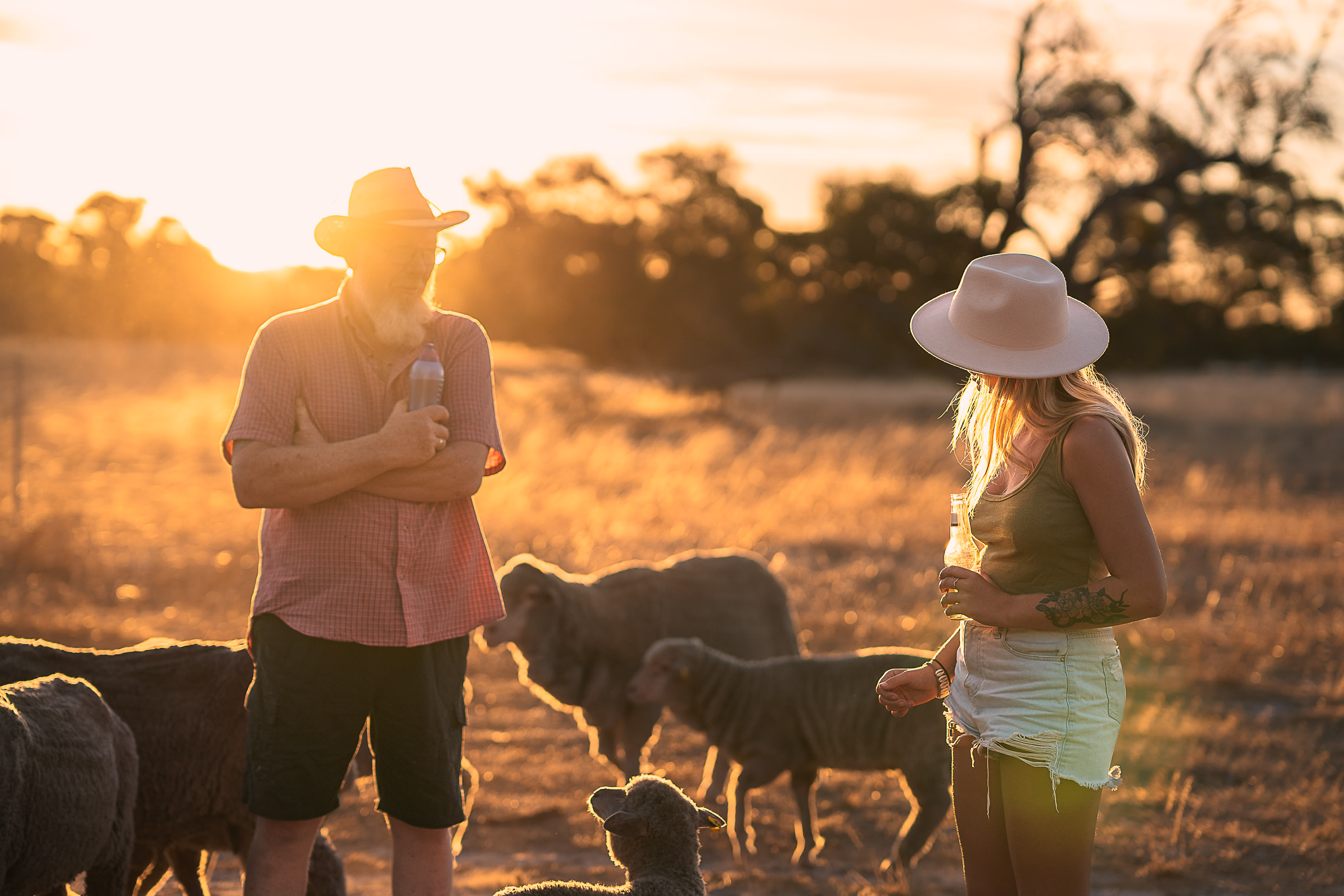 Having a yarn with Dale