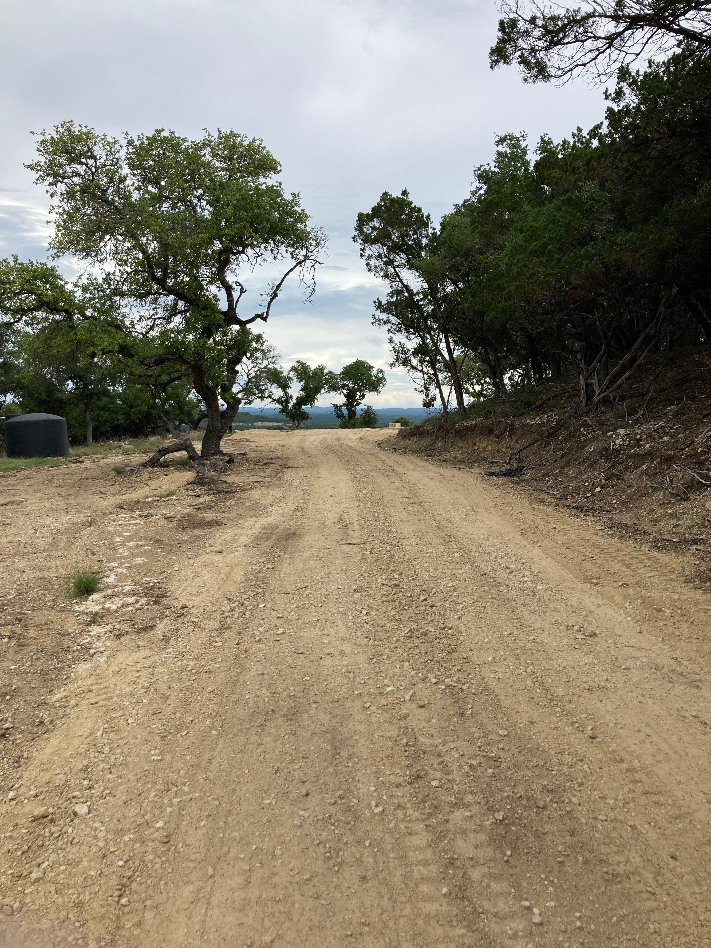 Road to get up to the space